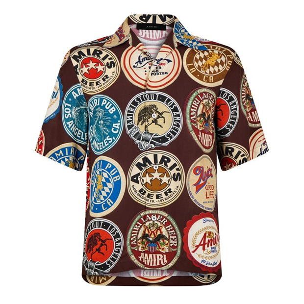 Amiri AMIRI Coasters Bowling Shirt Size US M / EU 48-50 / 2 - 1 Thumbnail
