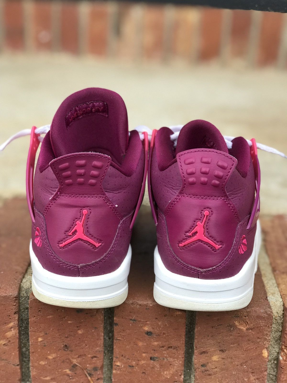 Jordan Brand Air Jordan Retro 4 ‘For the Love of the Game’ Sz 5Y / 6.5W Size US 5 / IT 35 - 4 Thumbnail
