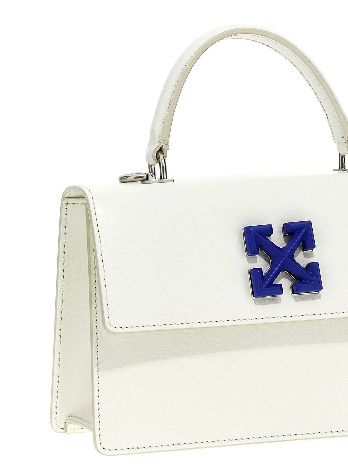 Off-White o1gr1nt0325 Size: OS / Jitney 1.4 Top Handle Bag in White Size ONE SIZE - 3 Thumbnail