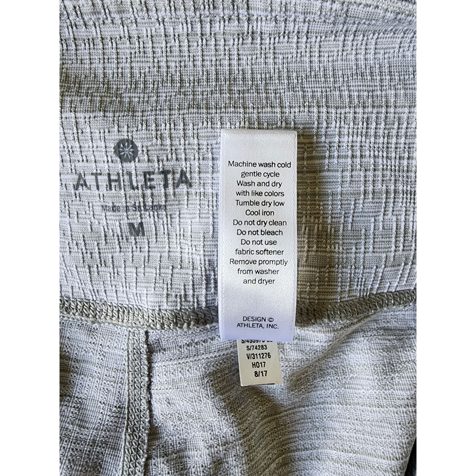 Athleta Athleta Yoga Pants Womens Medium Gray Size 27" / US 4 / IT 40 - 4 Thumbnail
