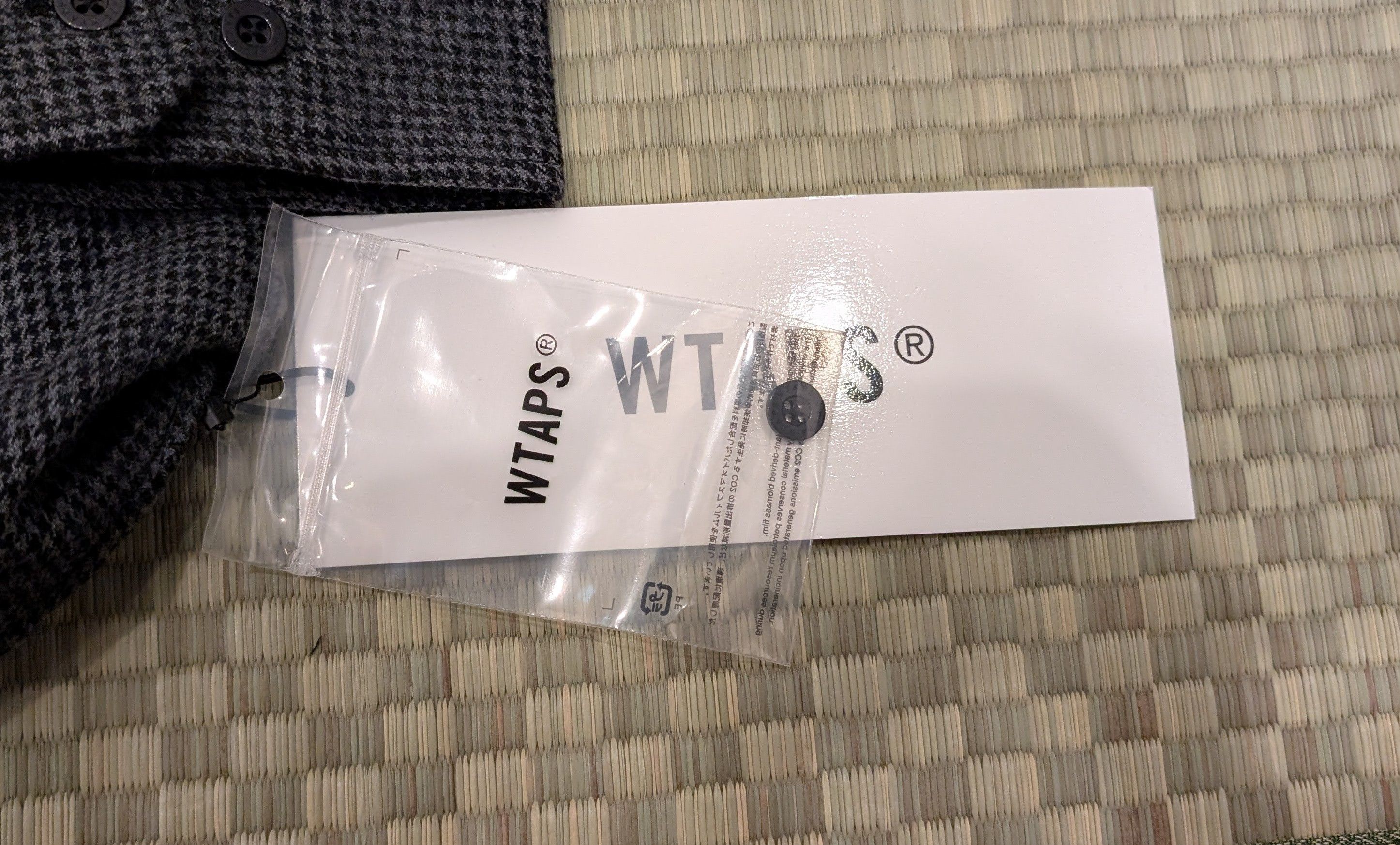 Wtaps NWT WTAPS Wool Houndstooth Shirt Oversized Made in Japan Size US L / EU 52-54 / 3 - 4 Thumbnail
