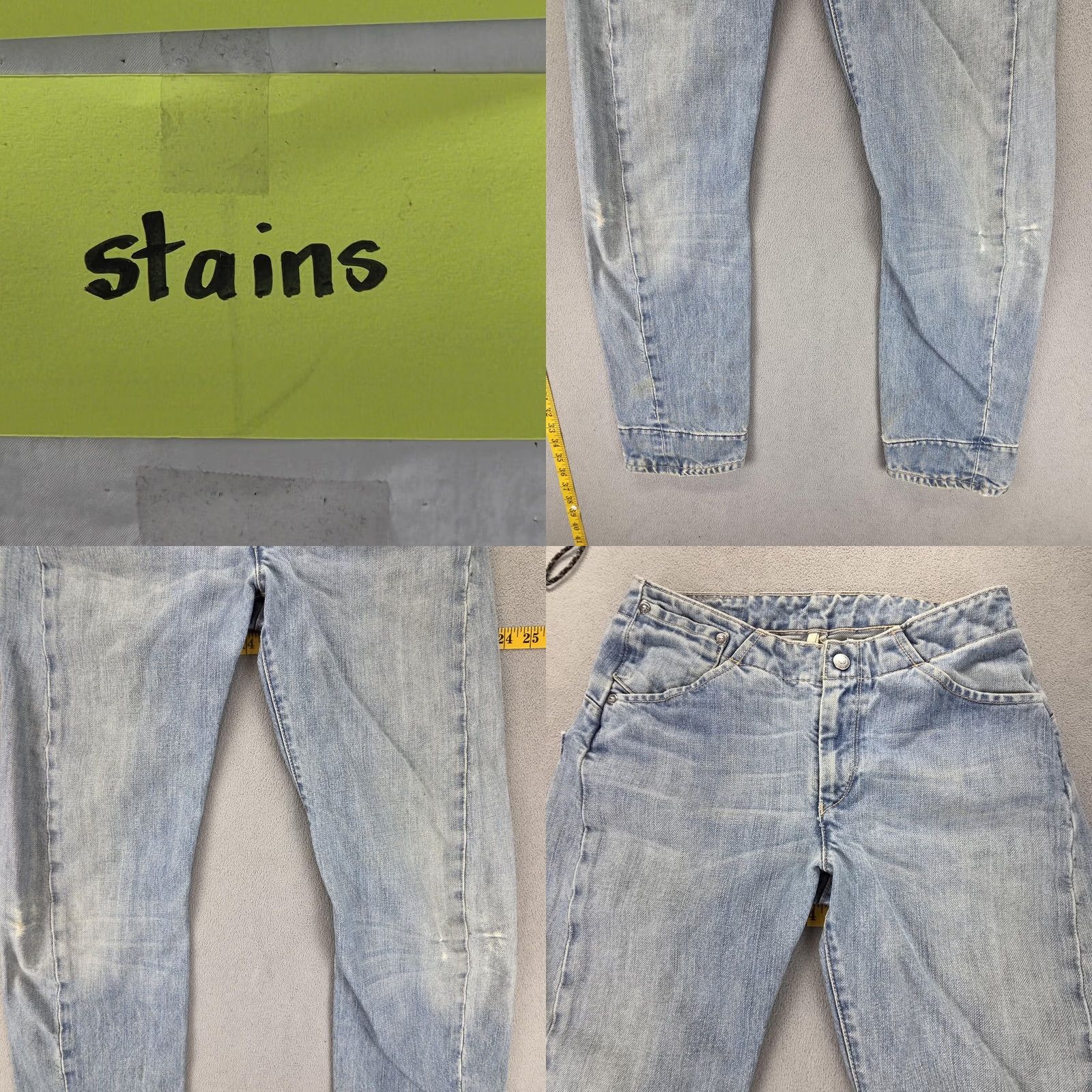 Levi's Vintage Levi'S Engineered Jeans Womens Straight Twisted One Pocket Fits 24x27 Size 42" / US 20 - 8 Thumbnail