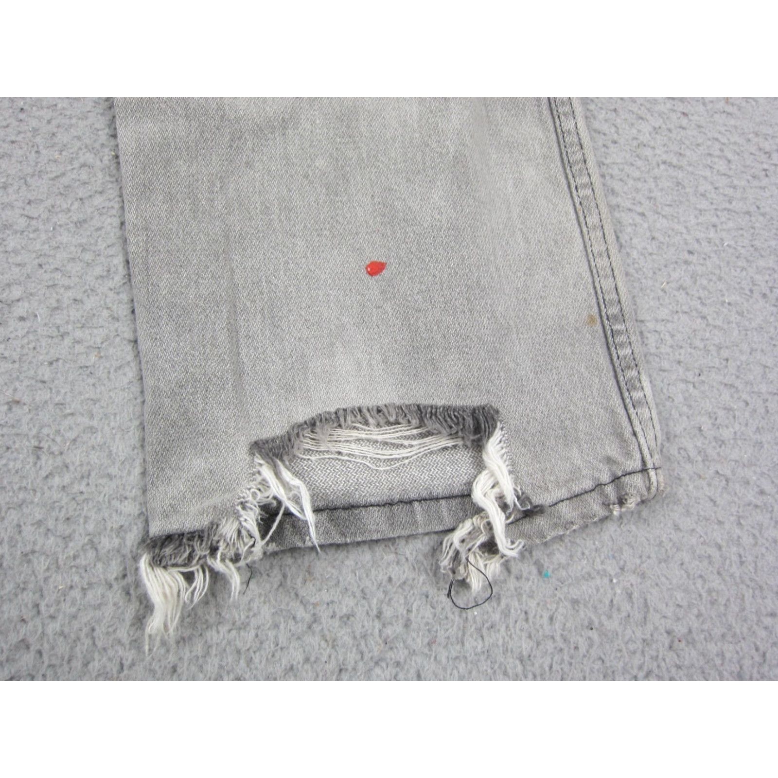 Wrangler VINTAGE Wrangler Jeans Mens W28 L32 Gray Straight Leg 13WMZ Made in USA 70s 80s Size US 28 / EU 44 - 7 Thumbnail