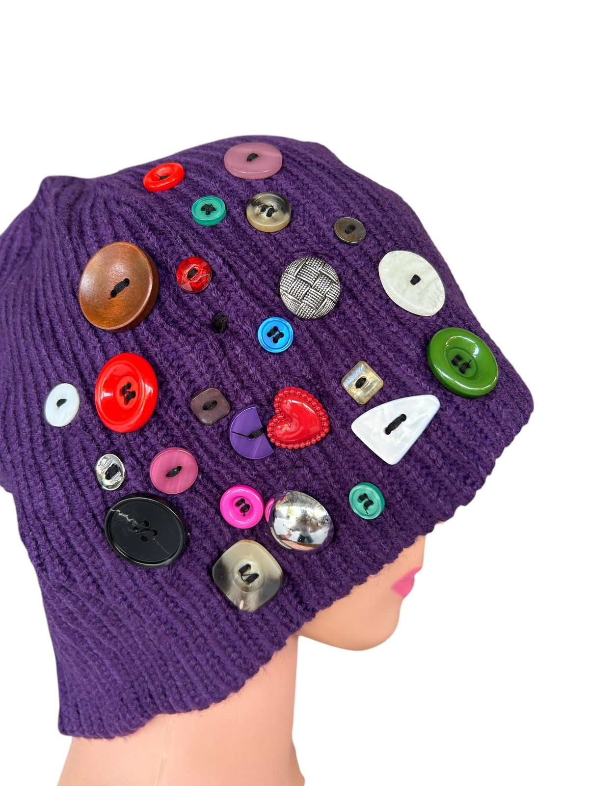 Japanese Brand × Kapital × Vintage Japanese Style Custom Rare big Beanie Hats Size ONE SIZE - 3 Thumbnail
