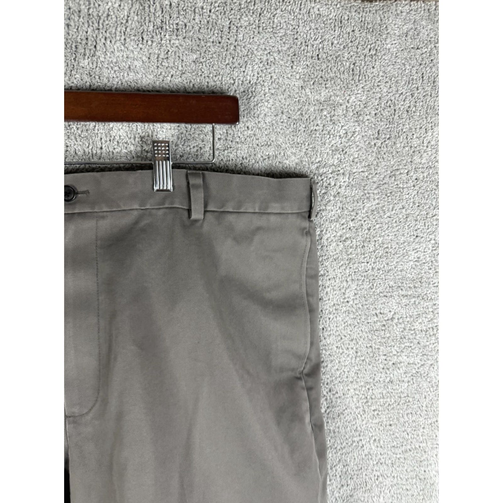 Brooks Brothers Brooks Brothers Pants Mens 42x30 Gray Advantage Chino Clark Cotton Casual Size US 42 / EU 58 - 3 Thumbnail