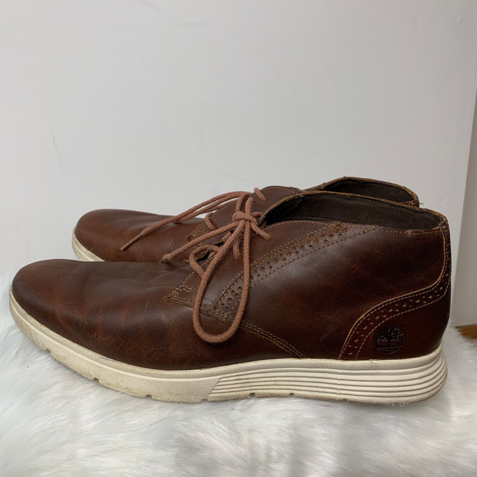 Timberland Timberland Brown Leather Men's Oxford Shoes Size 9 Size US 9 / EU 42 - 6 Thumbnail