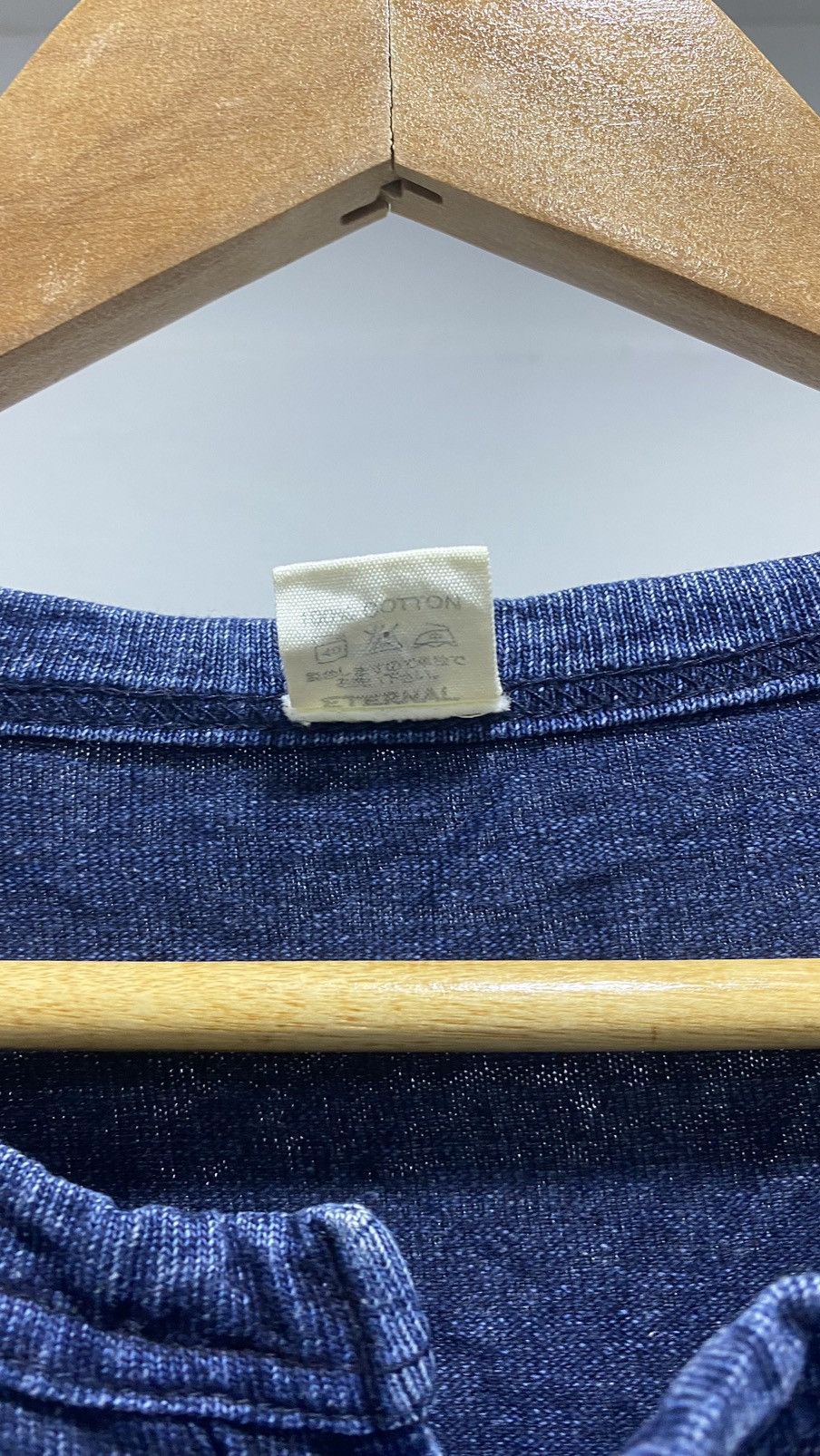 Indigo Distressed Indigo Japan Kura Shi Shi like Kapital Size US XL / EU 56 / 4 - 10 Thumbnail
