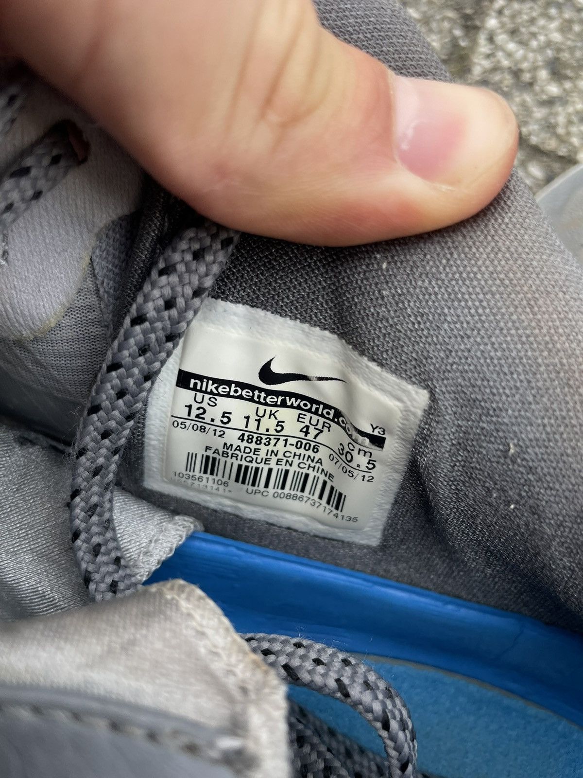 Nike Nike Kobe 7 Grey Cheetah Size US 12.5 / EU 45-46 - 3 Thumbnail