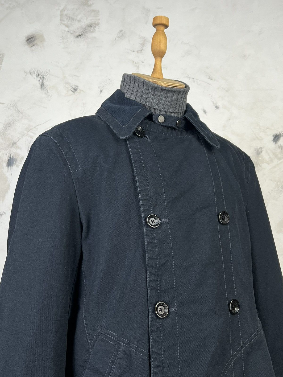 DKNY DKNY Jeans Double Breasted Coat Jacket Size M - L Size US L / EU 52-54 / 3 - 6 Thumbnail