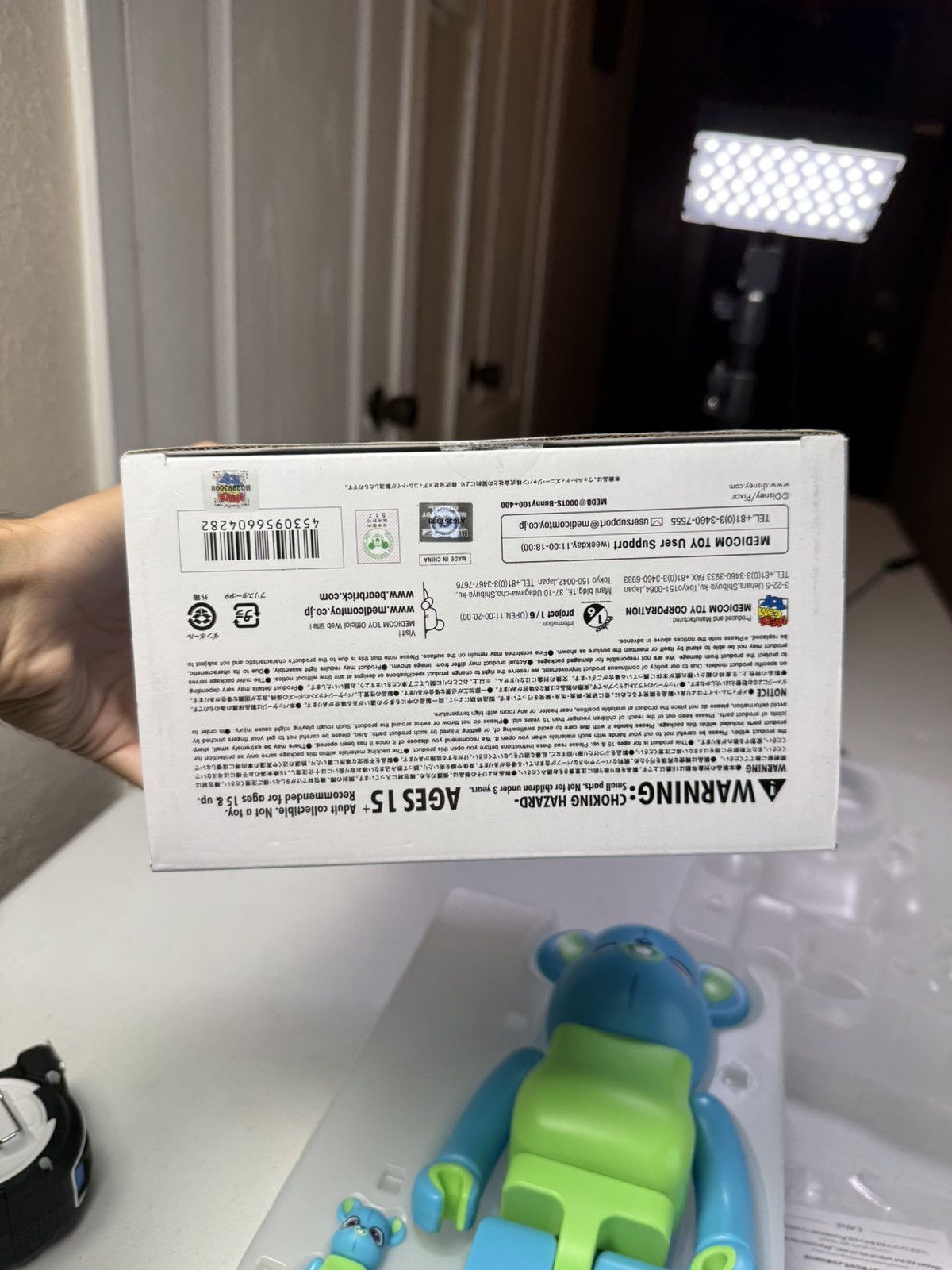 Other MEDICOM TOY BE@RBRICK Bunny 100％ & 400％ TOY STORY Disney Size ONE SIZE - 11 Thumbnail