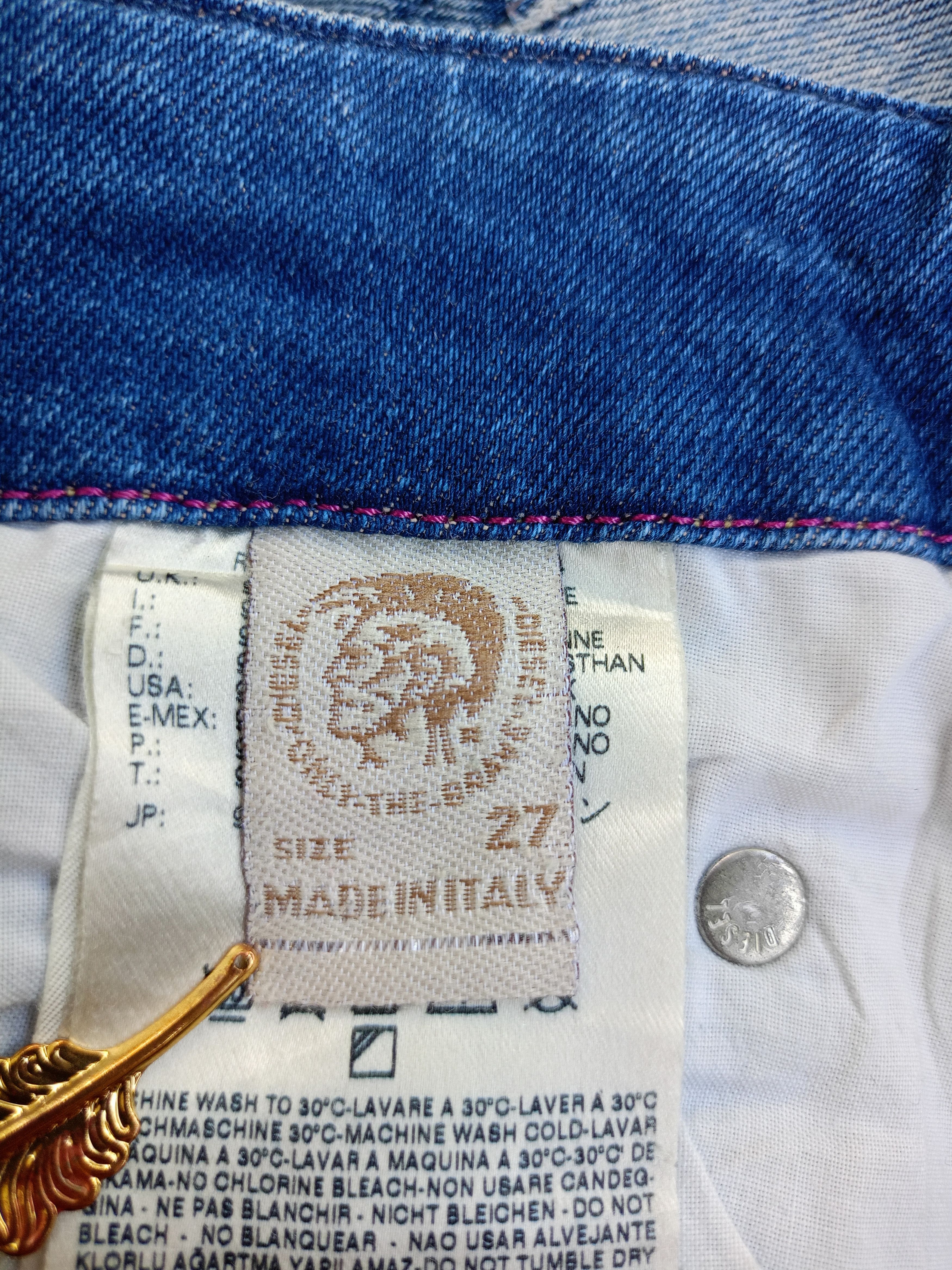 Diesel × Vintage DIESEL Grupee Cropped Super Slim Skinny Streetwear Denim Size 27" / US 4 / IT 40 - 14 Thumbnail