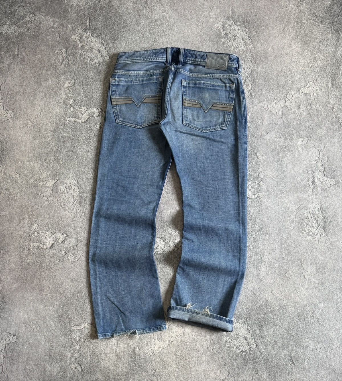 Diesel Diesel 32/30 Zatiny baggy denim pants jeans trousers vintage Size US 32 / EU 48 - 1 Thumbnail