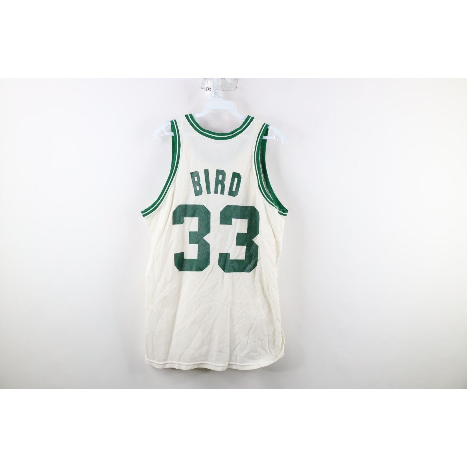 Vintage Vintage 80s Sand Larry Bird Boston Celtics Basketball Jersey Size US XL / EU 56 / 4 - 8 Thumbnail