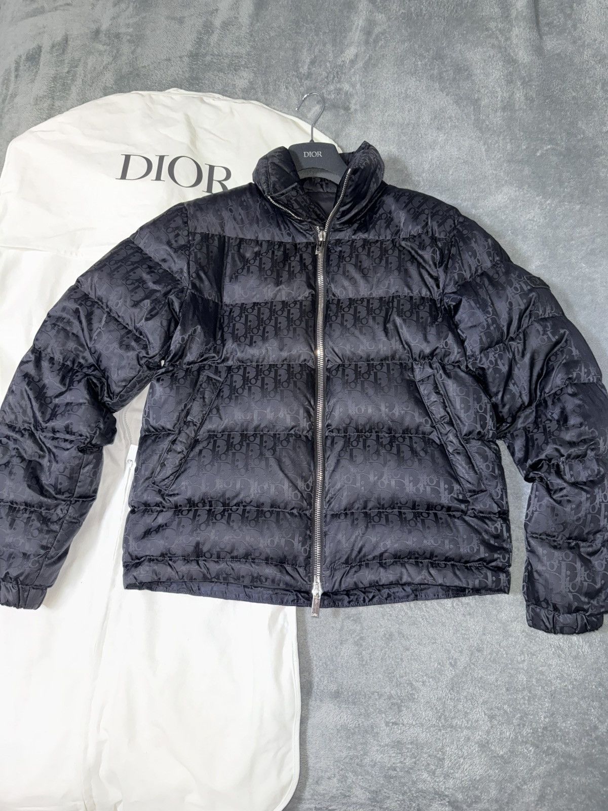 Dior Dior oblique down jacket Size US S / EU 44-46 / 1 - 1 Thumbnail