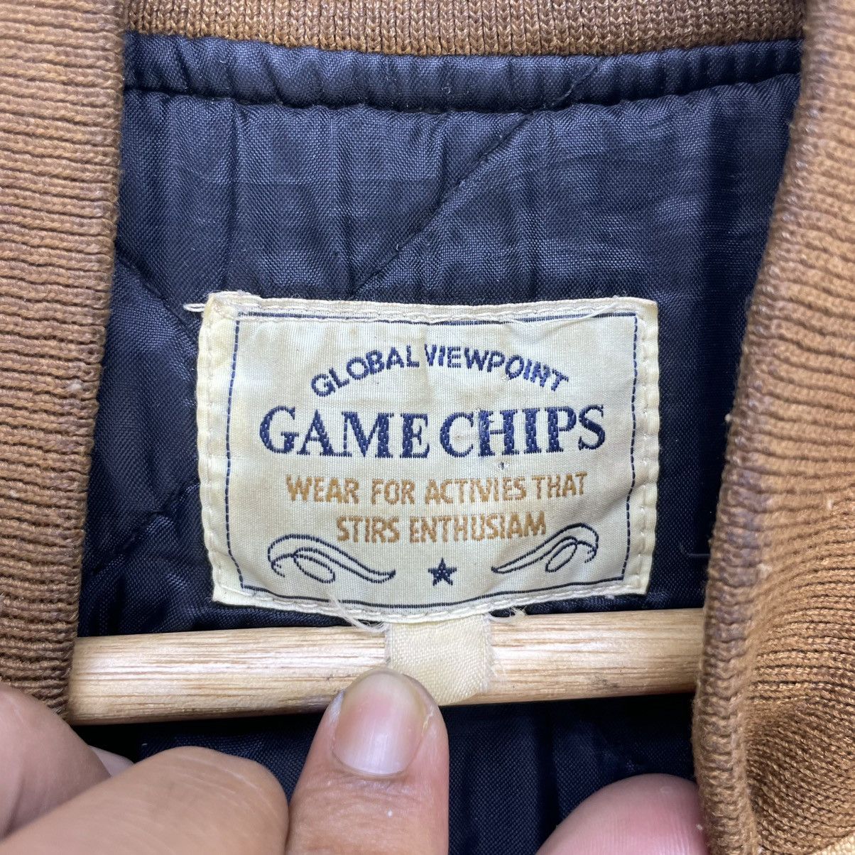 Japanese Brand × Vintage 💥Vintage Game Chips Duck Canvas Workwear Vest Jacket Size US M / EU 48-50 / 2 - 11 Thumbnail