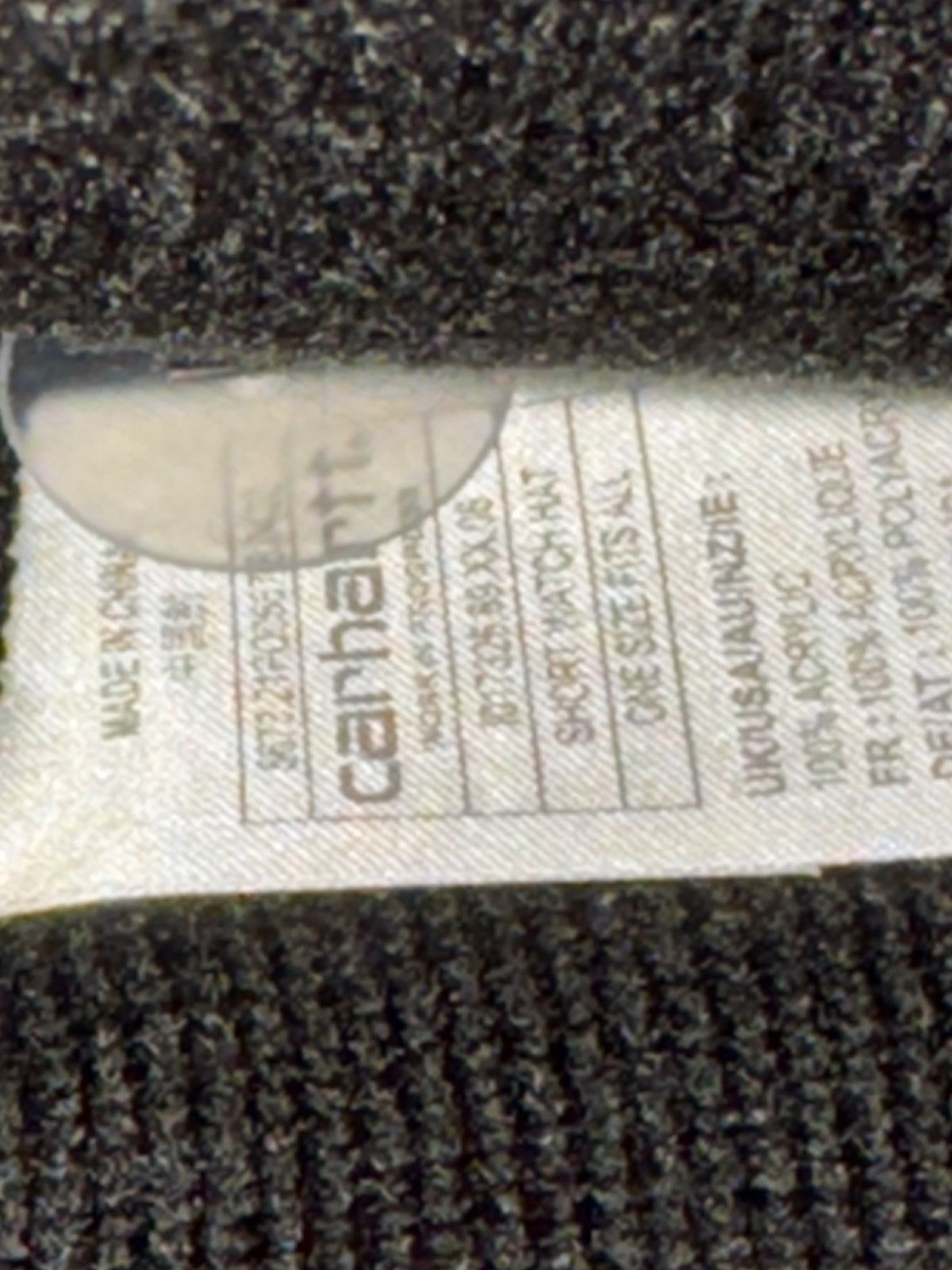 Carhartt Carhartt WIP Short Watch Beanie Size ONE SIZE - 4 Thumbnail