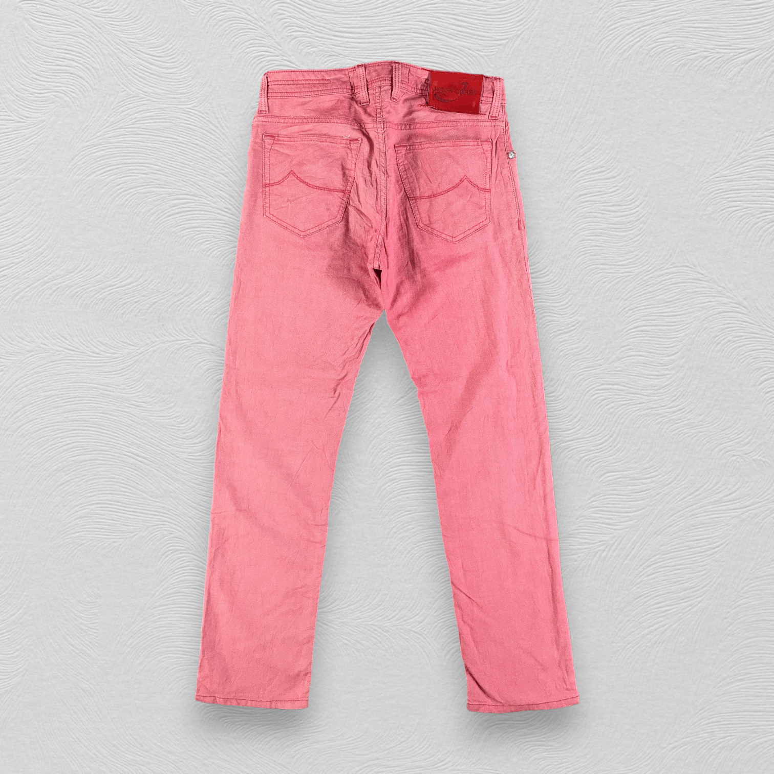 Jacob Cohen Jacob Cohen Pink Handmade Jeans KJ2100 Size 30" / US 8 / IT 44 - 2 Thumbnail
