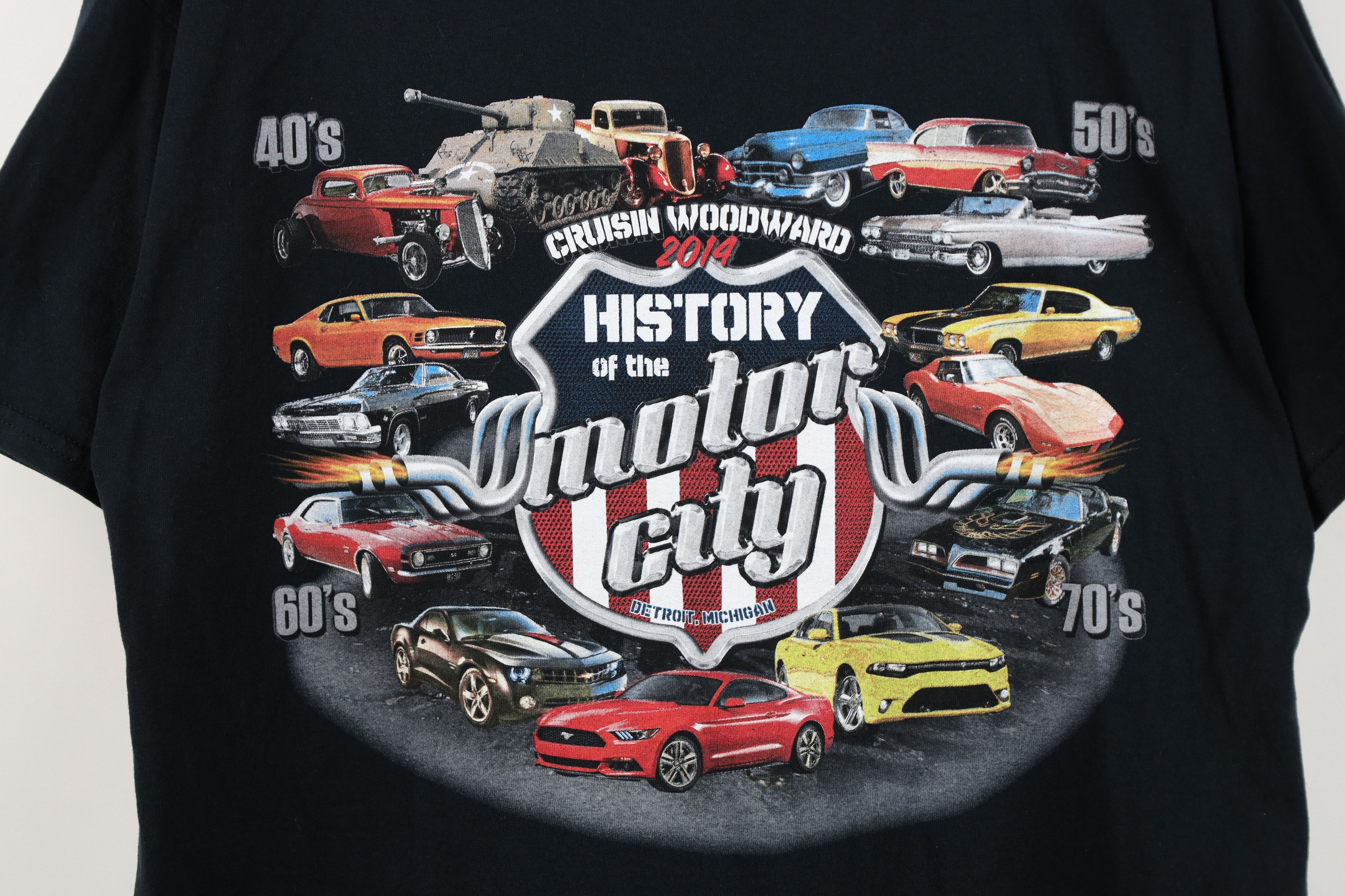 Vintage Vintage Y2K Streetwear Woodward Dream Cruise Detroit T-Shirt Size US XL / EU 56 / 4 - 4 Thumbnail