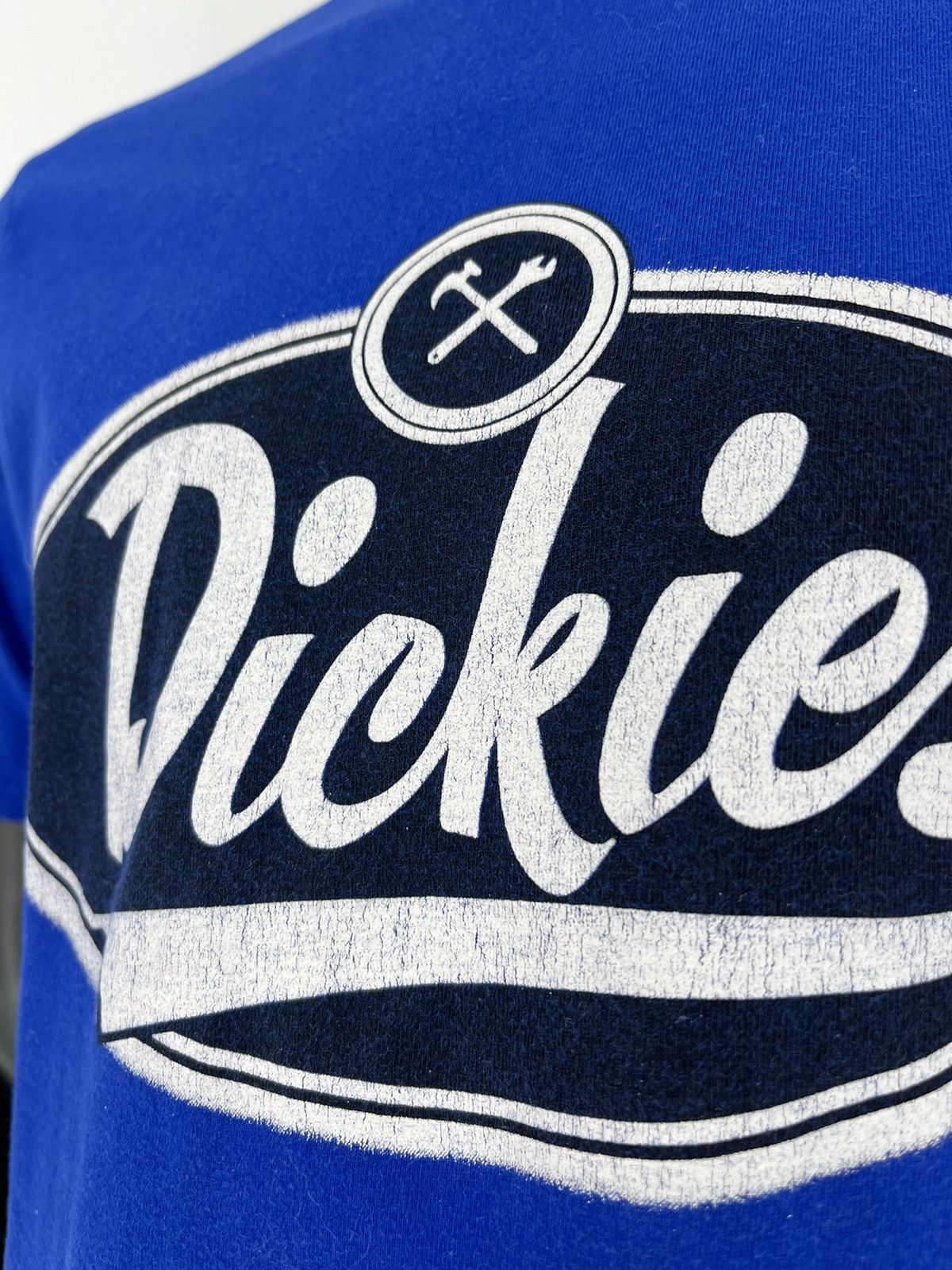 Dickies × Vintage Vintage Dickies Blue Tee T-Shirt Classic Big Logo Size M Size US M / EU 48-50 / 2 - 7 Thumbnail