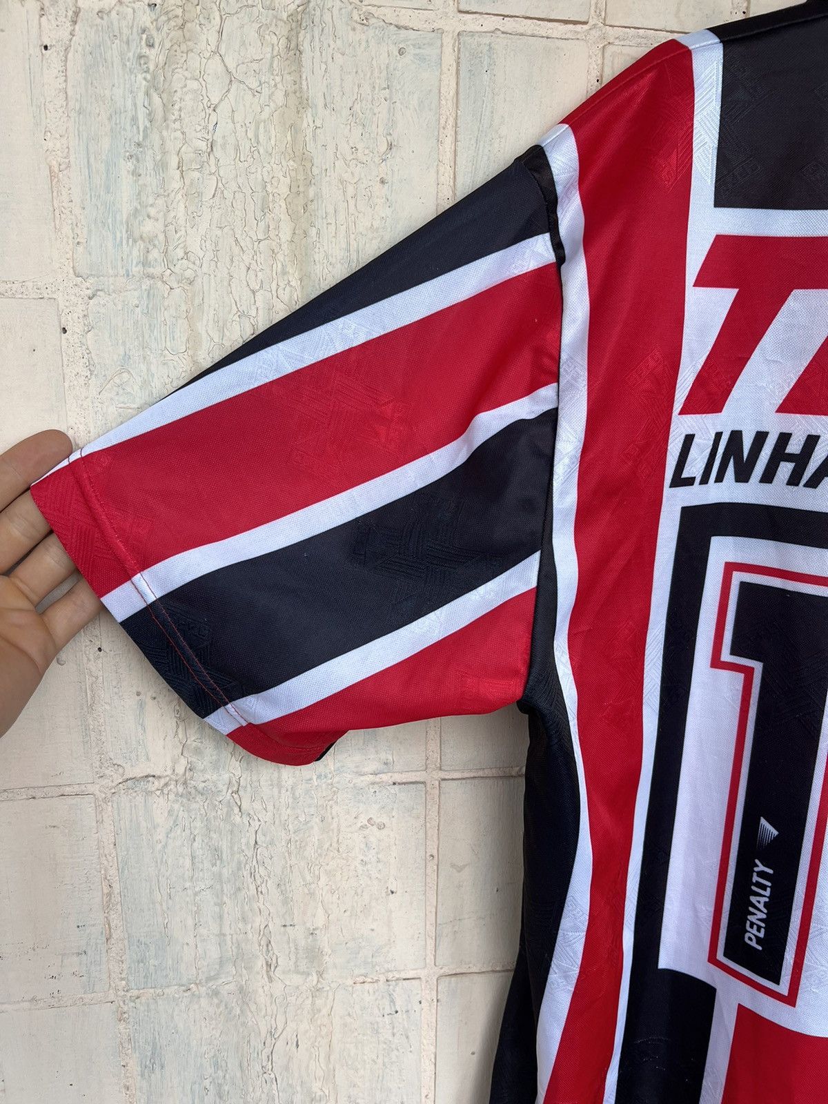 Vintage Vintage Jersey Sao Paulo Penalty Away Shirt Brazil 90s #10 Size US M / EU 48-50 / 2 - 16 Thumbnail