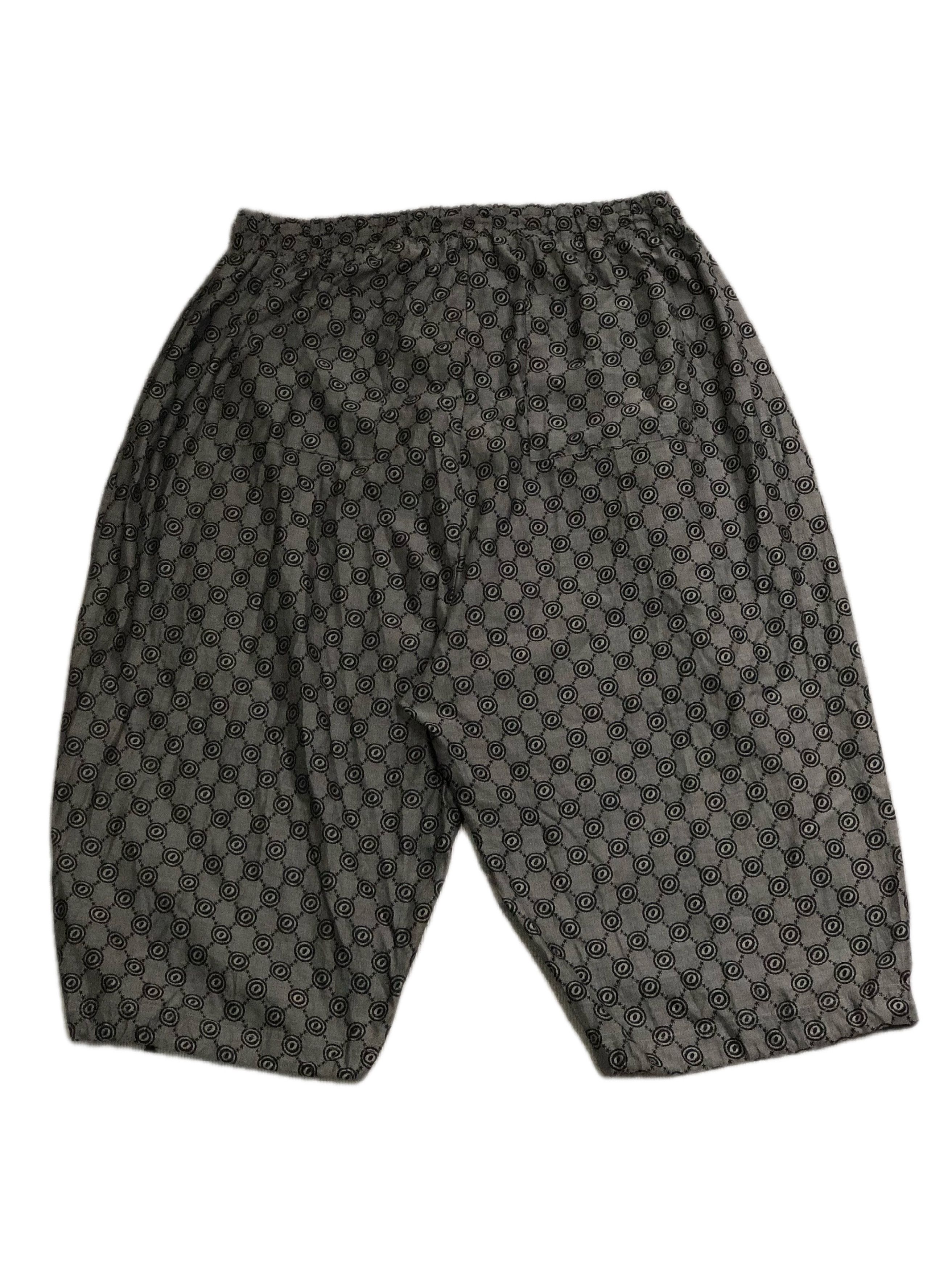 Yohji Yamamoto Overthestripes drawstring ballon cropped pants Size US 32 / EU 48 - 2 Thumbnail