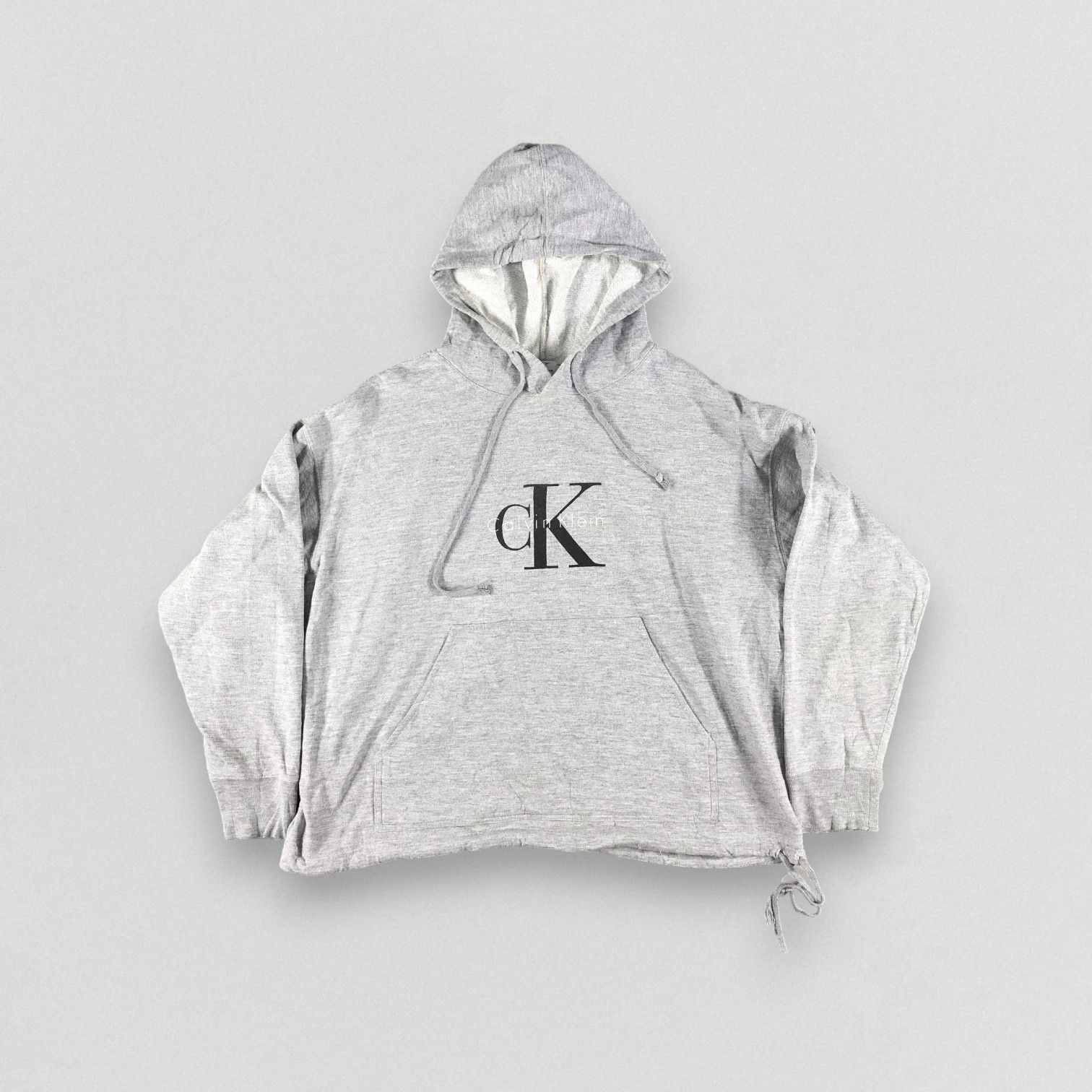 Calvin Klein Vintage Grey Clavin Klein Hoodies F167 Size US M / EU 48-50 / 2 - 1 Thumbnail