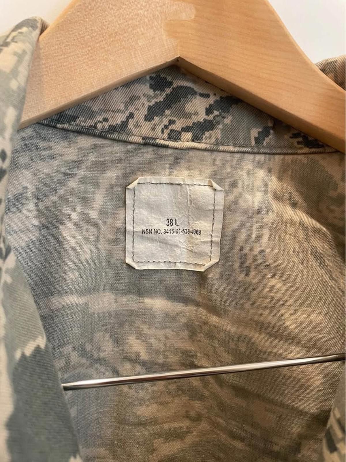 Designer US Air Force ABU Tiger Stripe Camo Jacket (38L) Size US L / EU 52-54 / 3 - 2 Thumbnail