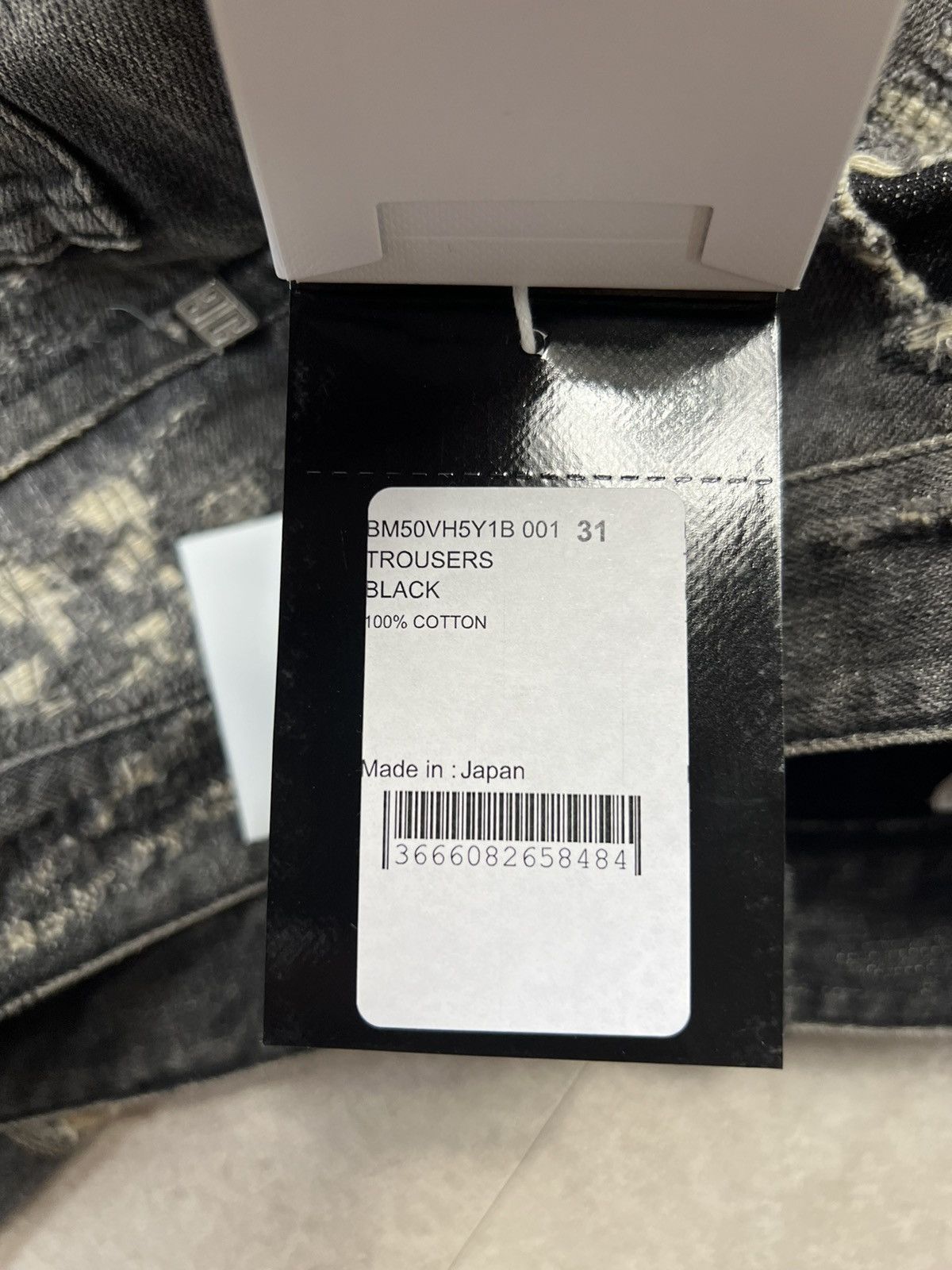 Givenchy Givenchy Matthew Williams Jeans In Destroyed Denim Moleskin Size US 31 - 9 Thumbnail