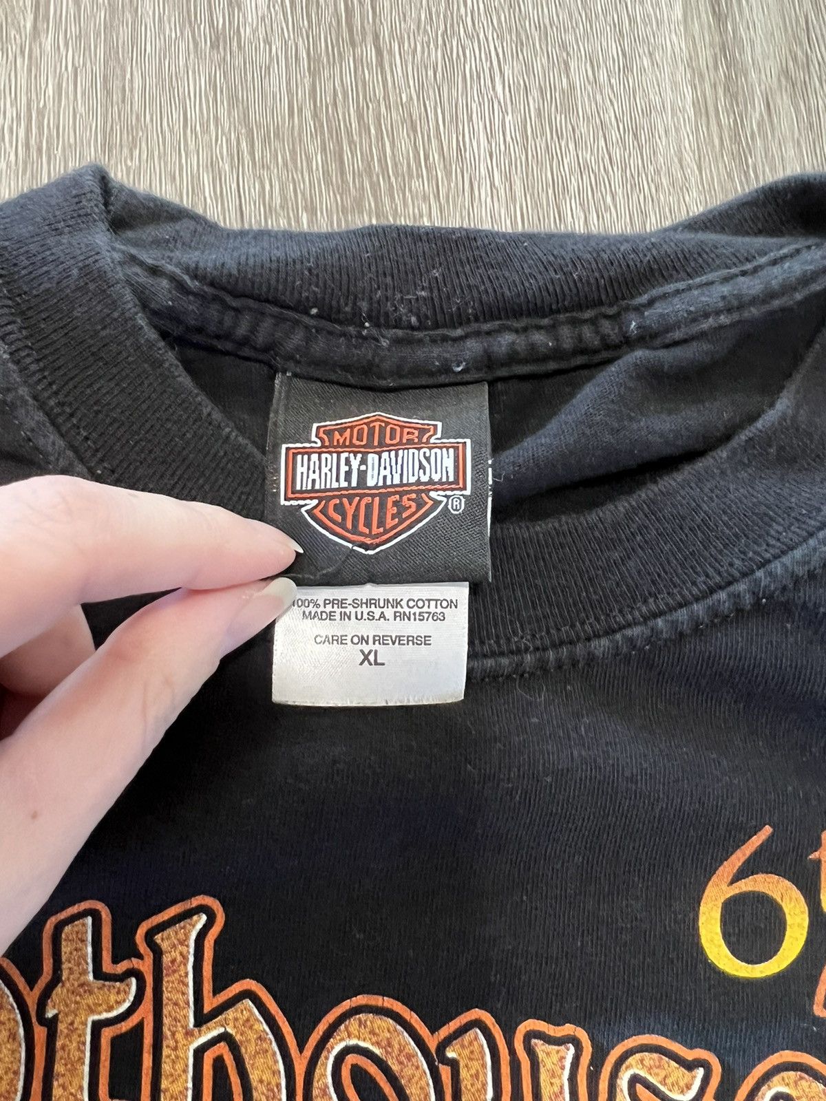 Harley Davidson Harley Davidson Lighthouse Run 2006 Coos Bay Oregon Size US XL / EU 56 / 4 - 5 Thumbnail