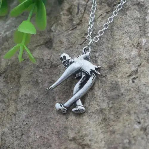 Other Ghostemane Ghost Chain Music Cartoon Clown Dance Necklace Size ONE SIZE - 4 Thumbnail