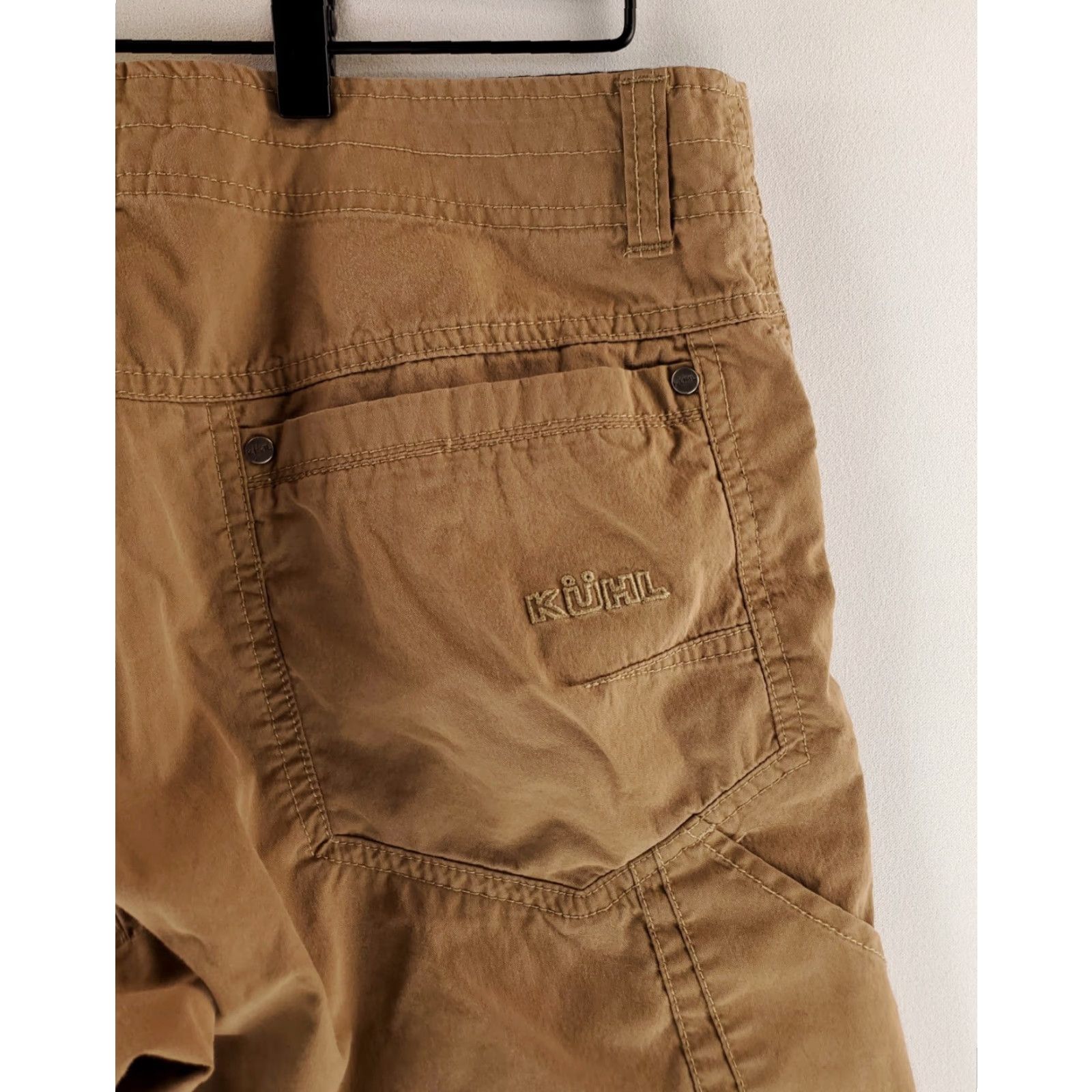 Vintage Kuhl Konfidant Air Pant Pants Brown Mens 34x30 34x29 Actual Cargo Pants Mens Brown 34 29 Inseam Mens Size US 34 / EU 50 - 3 Thumbnail
