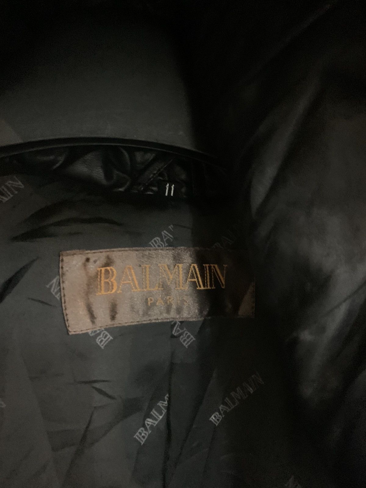 Balmain OFFERR💥 BALMAIN Leather Sheepskin Puffer Jacket With Hooded Size M / US 6-8 / IT 42-44 - 7 Thumbnail