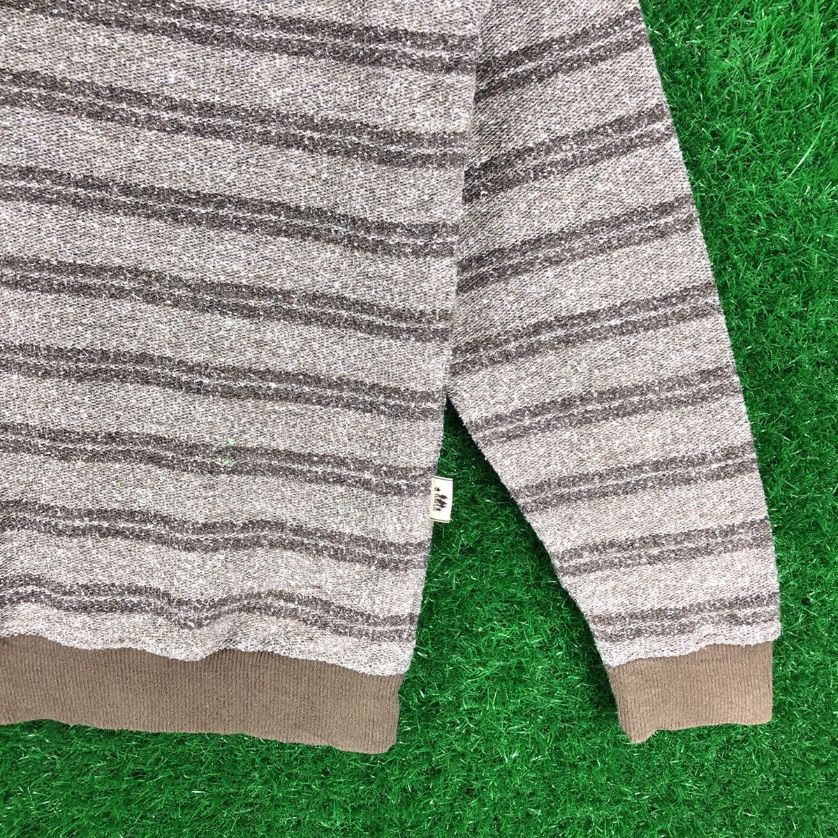 Japanese Brand Vintage 90's Knit Polo Shirt by Simple Life Japan Size US L / EU 52-54 / 3 - 3 Thumbnail