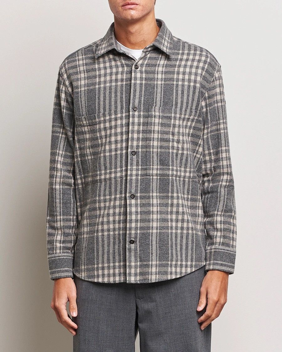 NN07 NN07 Freddy Flannel Overshirt Size US L / EU 52-54 / 3 - 10 Thumbnail