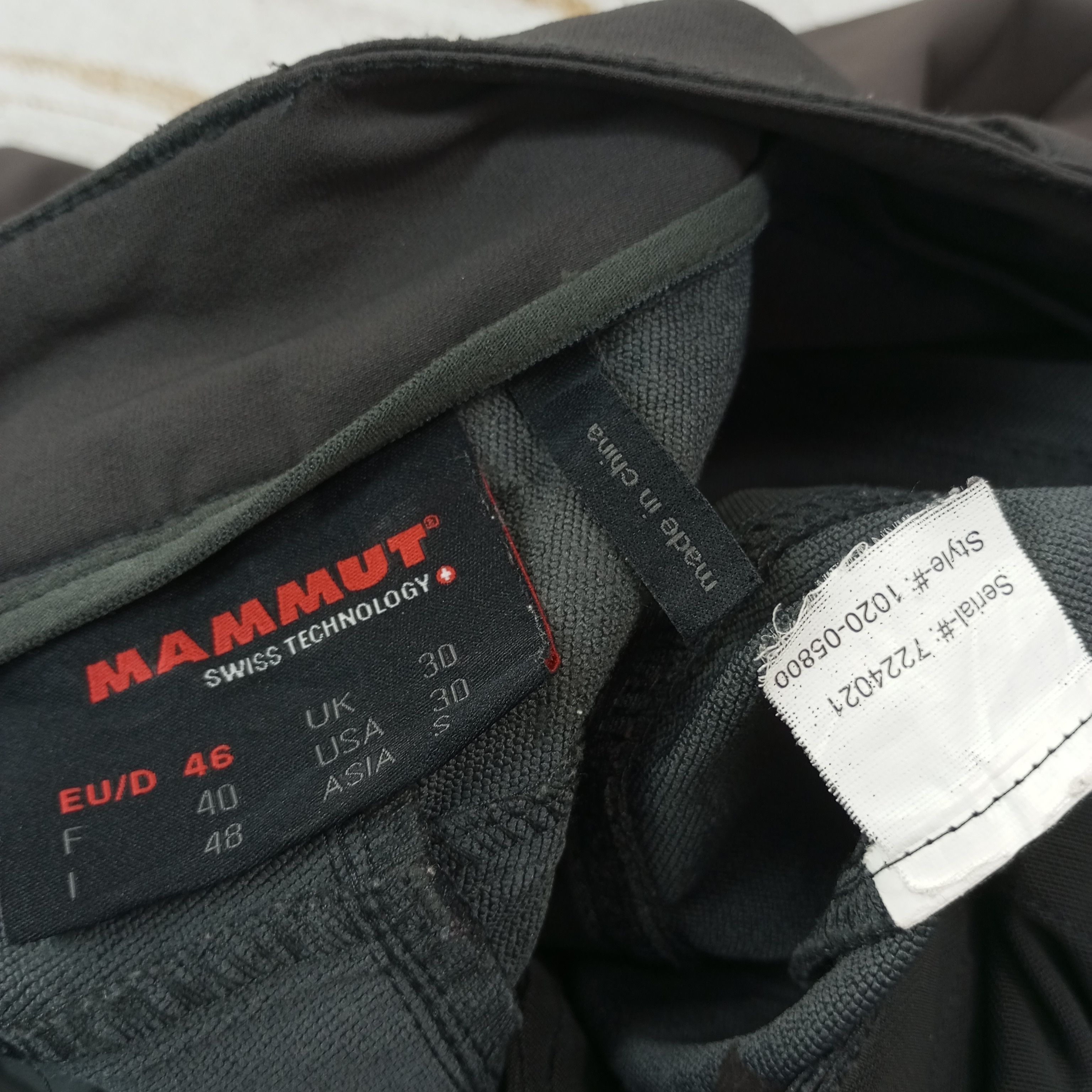 Mammut Mammut Outdoor Pants c235n30 Size US 31 - 14 Thumbnail