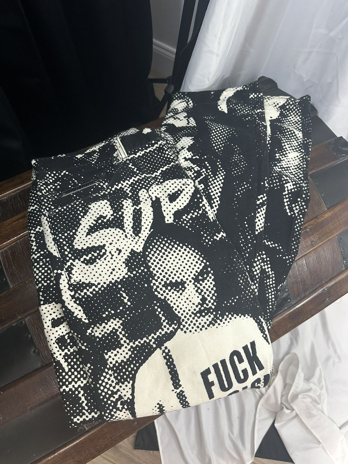 Jean Paul Gaultier × Supreme Supreme x Jean Paul Gaultier Denim Rasicm Jacket Size US M / EU 48-50 / 2 - 15 Thumbnail