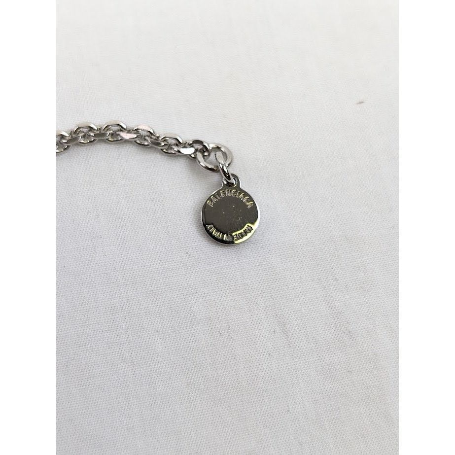 Balenciaga o1rshd1 Q:2 / Size: OS / Los Angeles Necklace in Silver Size ONE SIZE - 16 Thumbnail