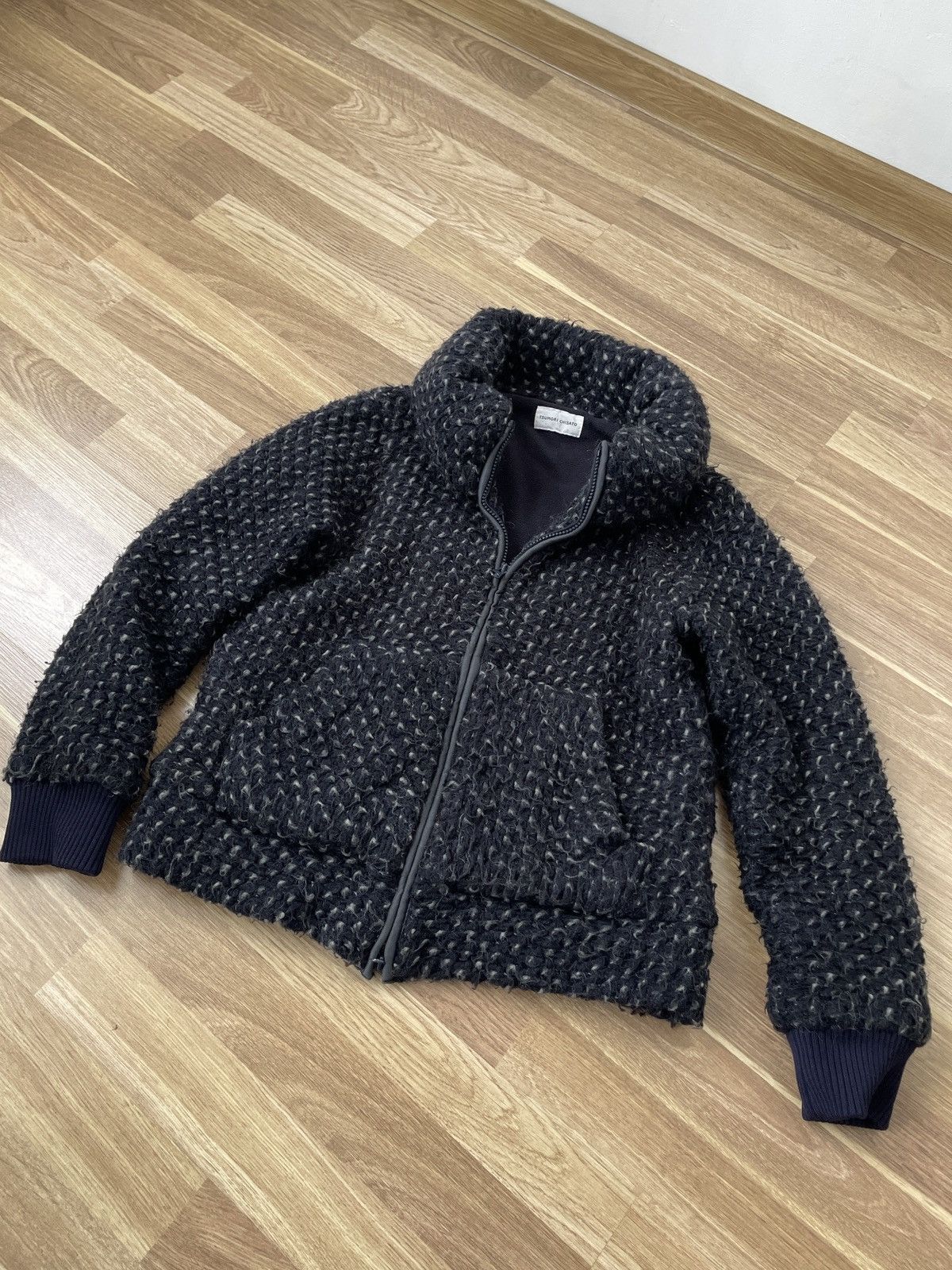 Tsumori Chisato by Issey Miyake Fleece Zipper Jacket size 2