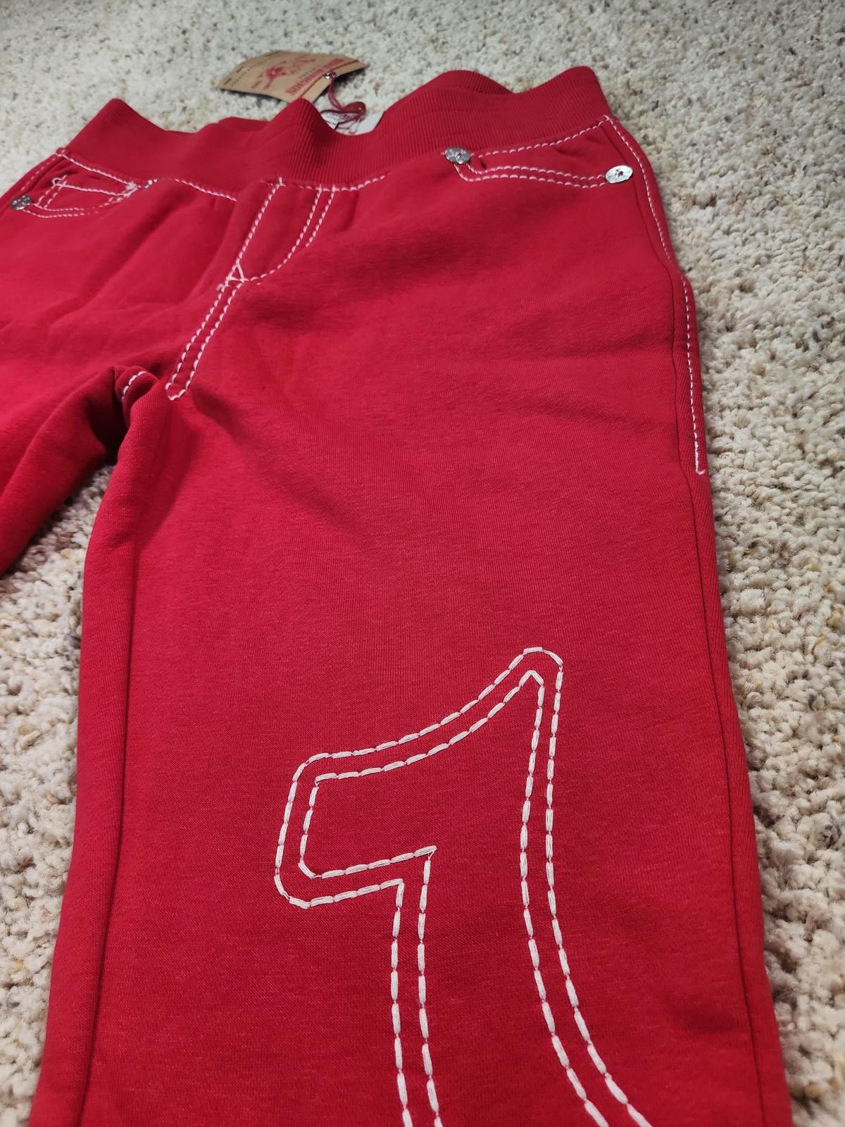 True Religion NEW True Religion Pull-On Flare Jeans Red Anniversary Small Size 28" / US 6 / IT 42 - 5 Thumbnail