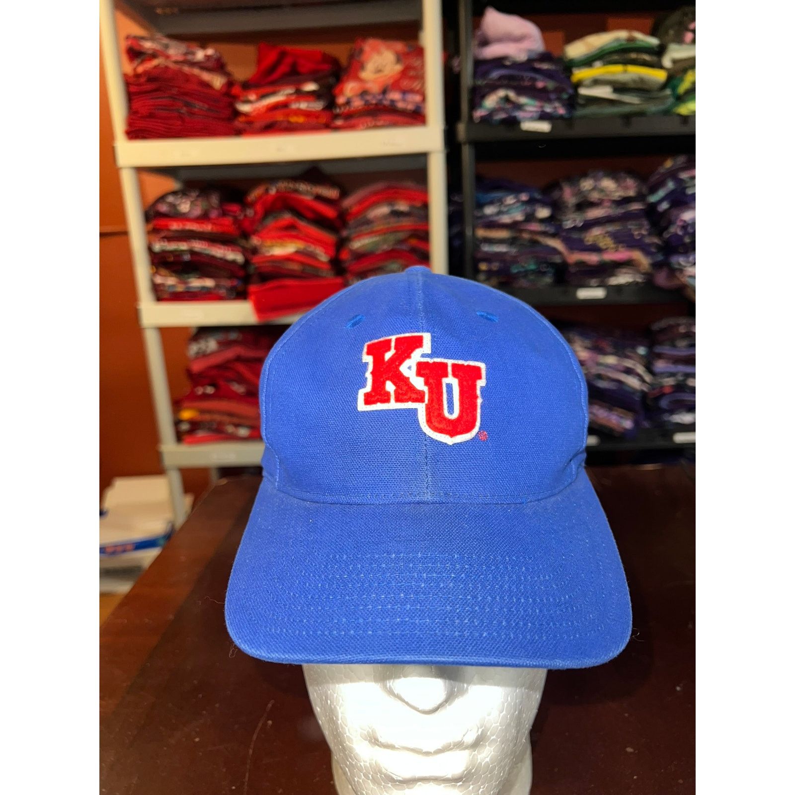 Nike Kansas University Hat Nike Team College Blue Jayhawks Cap Size ONE SIZE - 1 Thumbnail