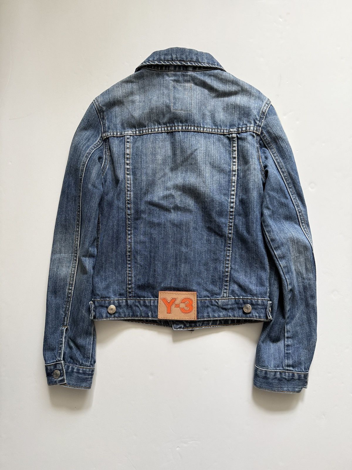 Y-3 Y-3 aw05’ striped Denim jacket Size M / US 6-8 / IT 42-44 - 8 Thumbnail