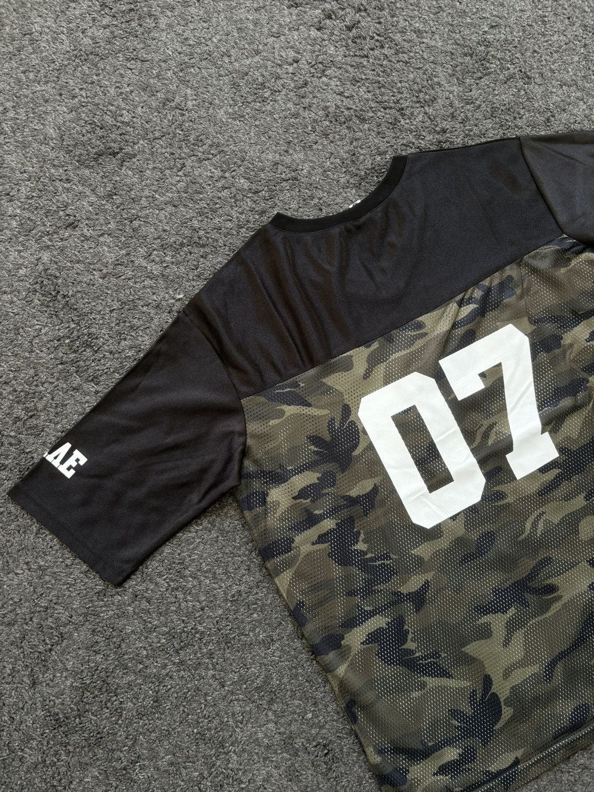 Vintage Vintage oversize unisex military black 07 football jersey Size US M / EU 48-50 / 2 - 11 Thumbnail