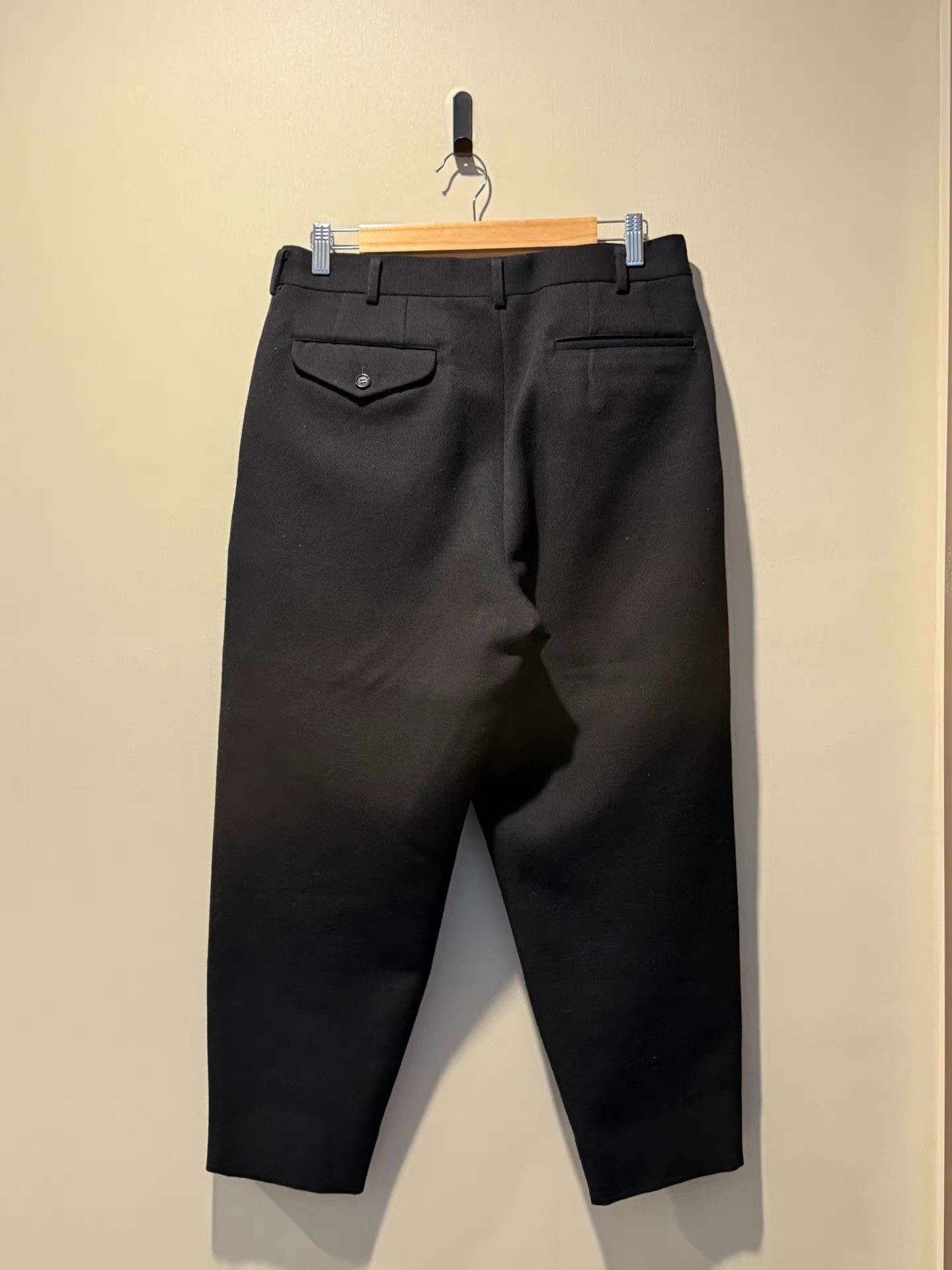 Comme des Garcons COMME des GARÇONS BLACK wool trousers Ｑ20 Size US 32 / EU 48 - 4 Thumbnail