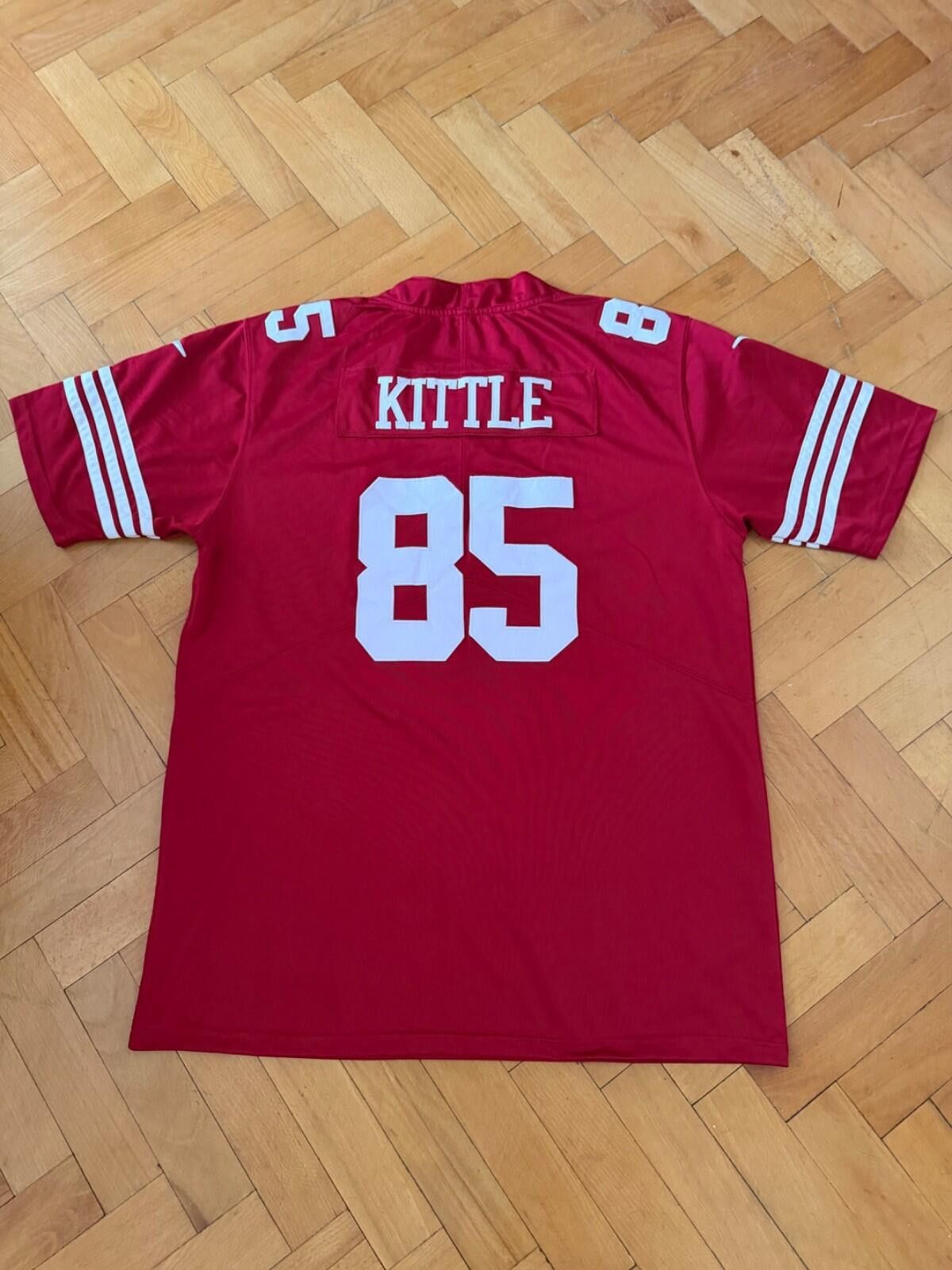 Nike George Kittle San Francisco 49ers Nike Vapor Jersey 2022 NFL Size US L / EU 52-54 / 3 - 6 Thumbnail