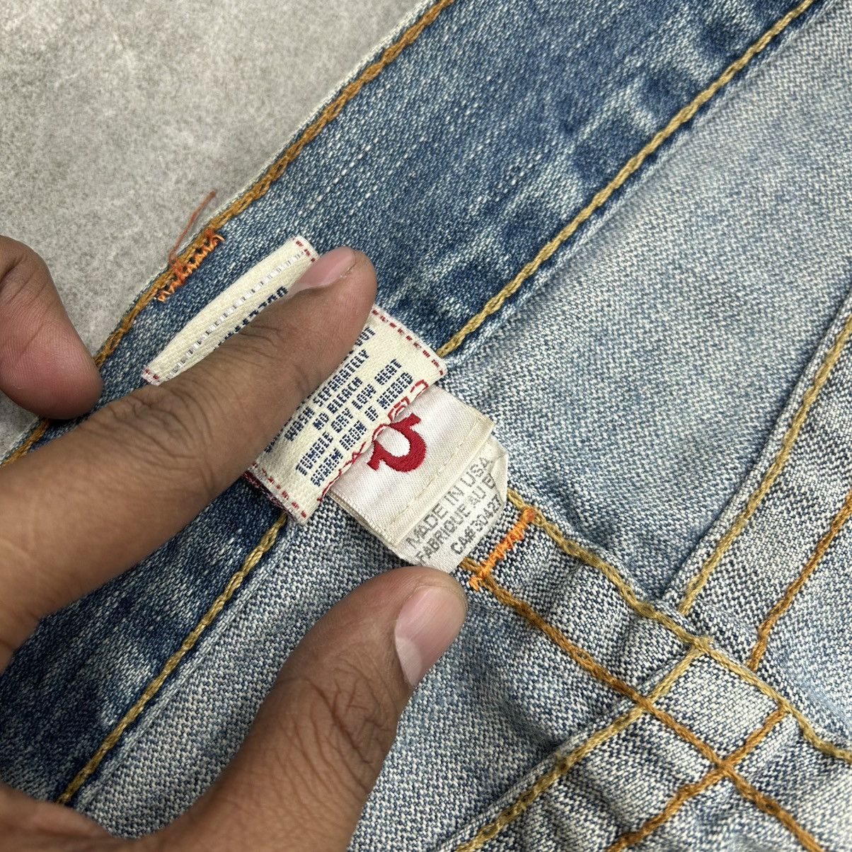 True Religion Vintage 90s True Religion Joey Flared Denim Size US 33 - 11 Thumbnail