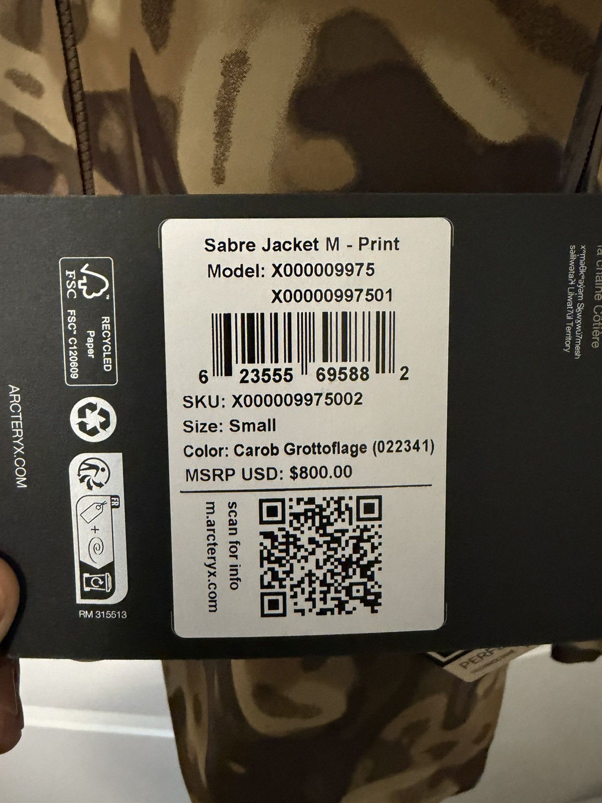 Arc'teryx Arcteryx Sabre Jacket Size US S / EU 44-46 / 1 - 7 Thumbnail