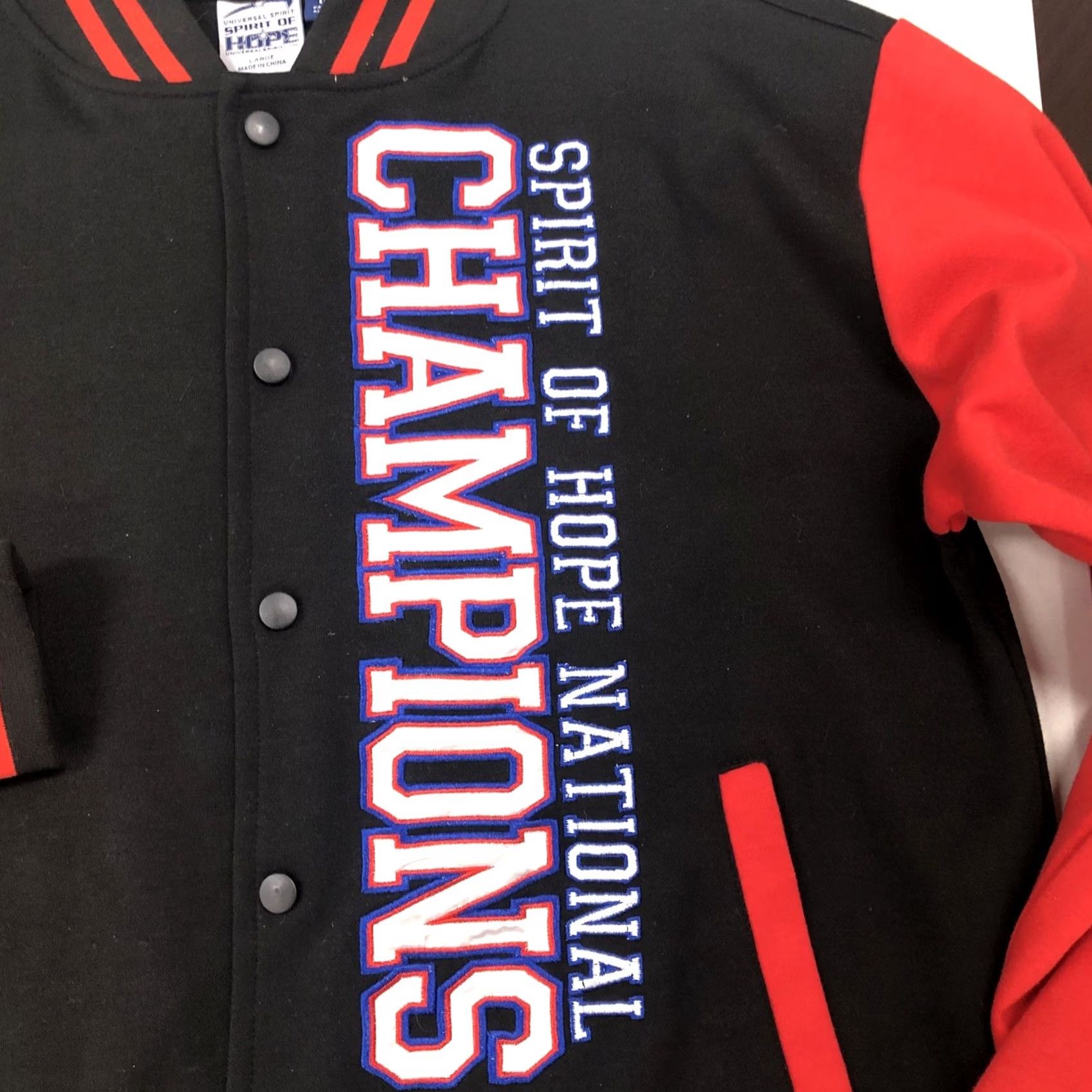 Hope VINTAGE Varsity All Star Womens L National Champions Spirit of Hope Varsity Jacket Size L / US 10 / IT 46 - 2 Thumbnail