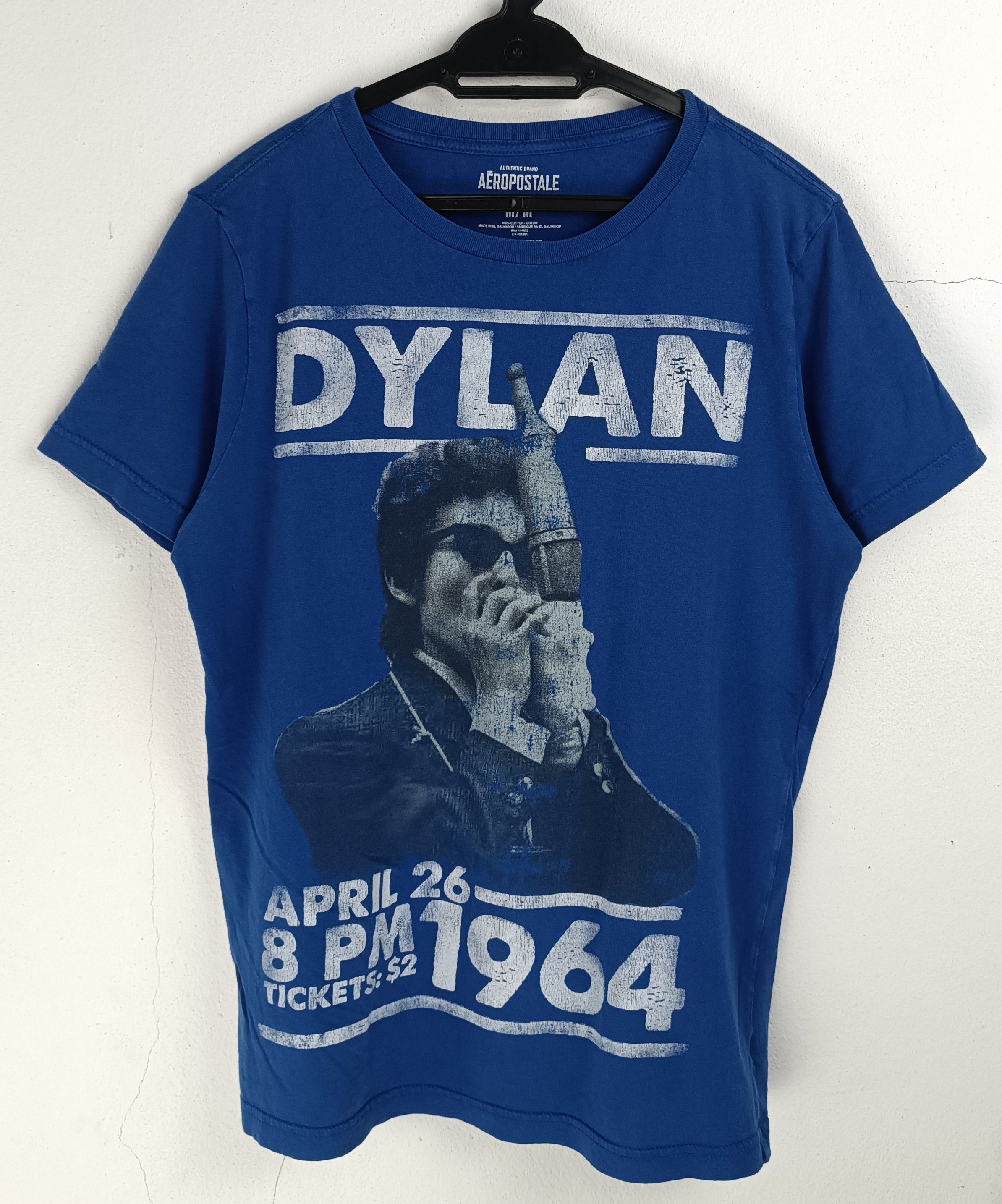 Band Tees VINTAGE BOB DYLAN LIVE 1964 VERY RARE ROCK PUNK BEATLES Size US M / EU 48-50 / 2 - 3 Thumbnail