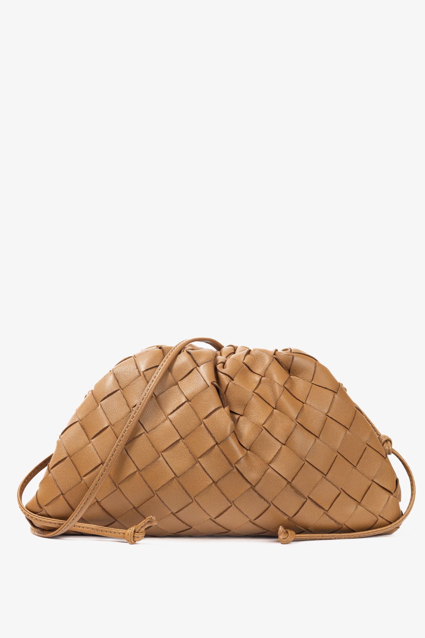 Bottega Veneta Bottega Veneta The Mini Pouch Nappa Intrecciato Crossbody Size ONE SIZE - 1 Thumbnail