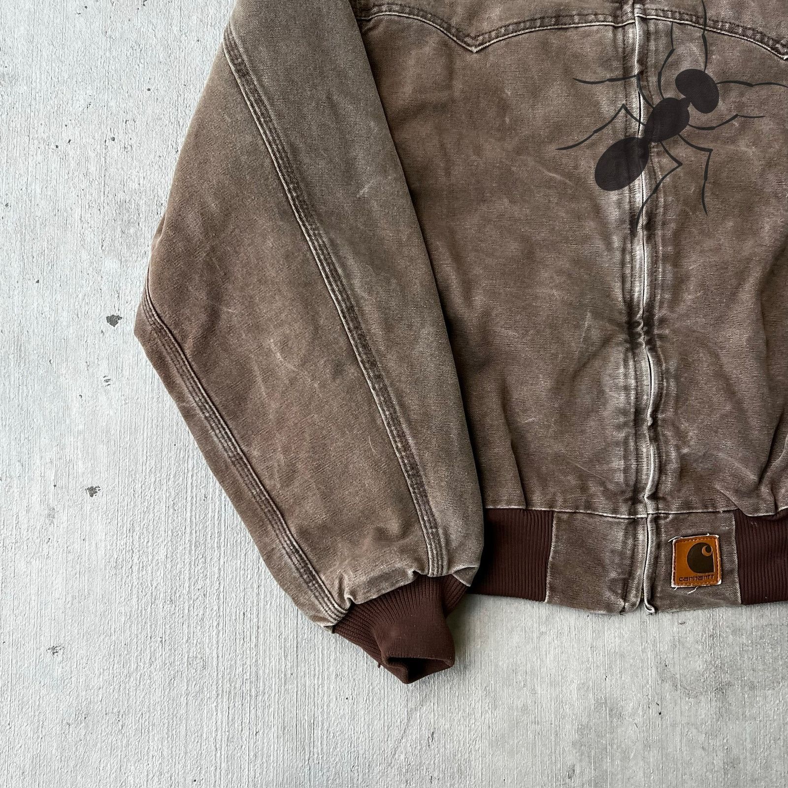 Carhartt × Vintage Carhartt J13 CHT brown santa fe work wear jacket Size US XL / EU 56 / 4 - 8 Thumbnail